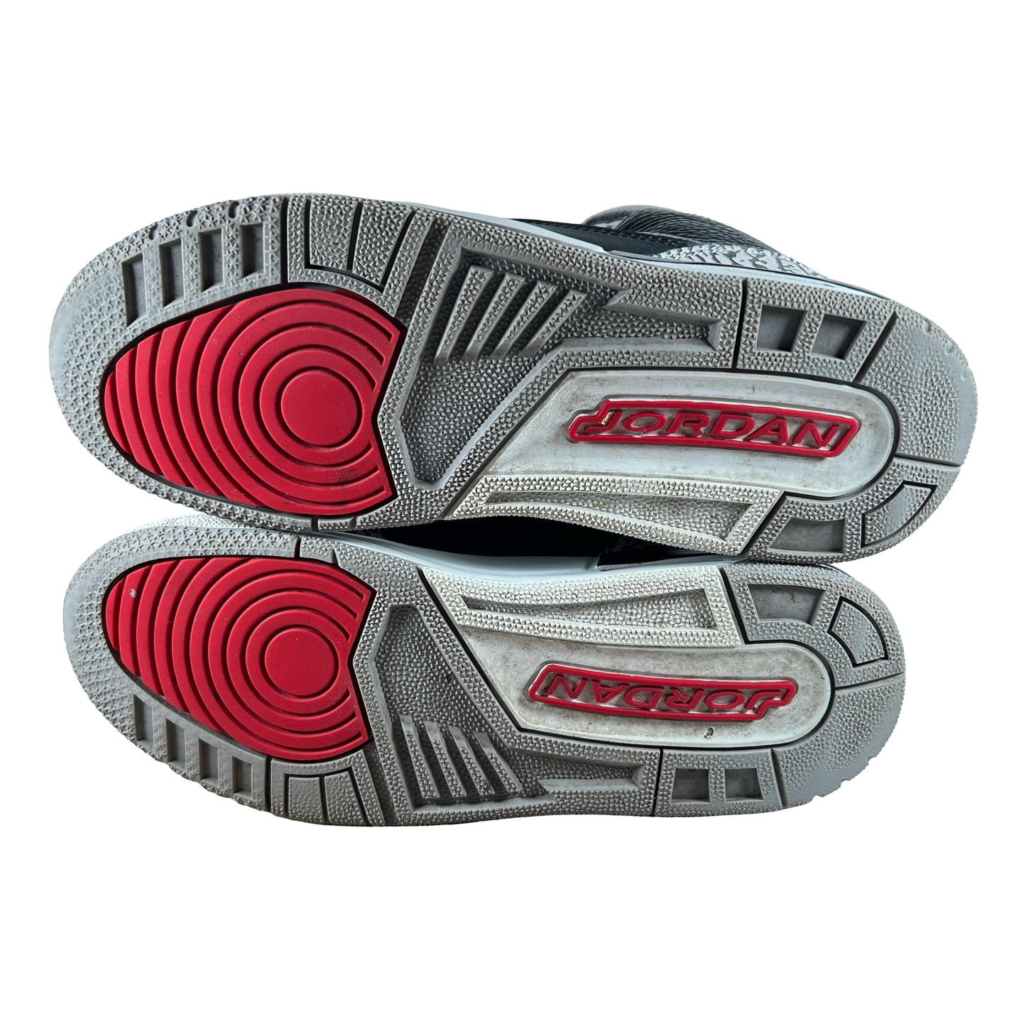 854261 001 Jordan 3 Retro Black Cement (2018) (GS) [USED] - 5.5 Y (Used) (No Box)