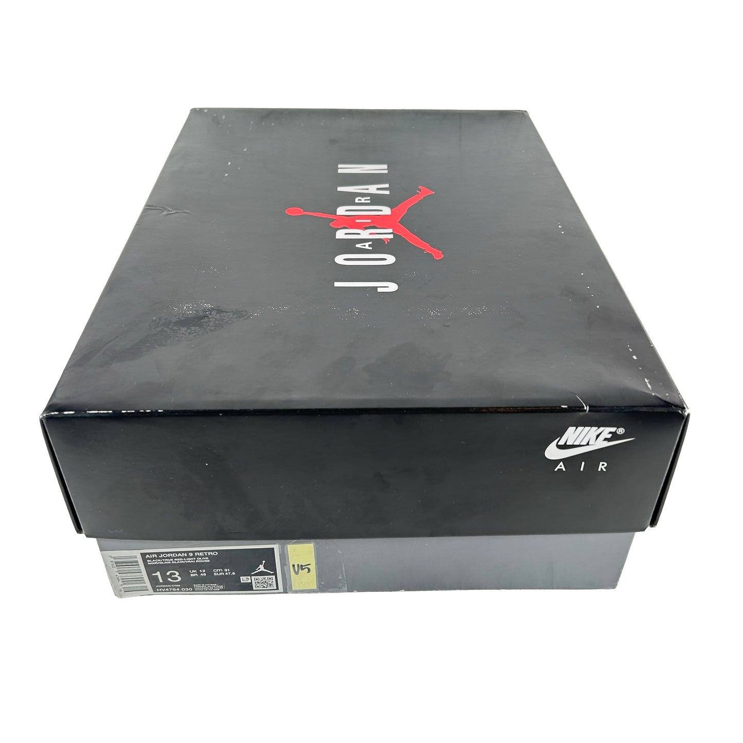 HV4794 030 Air Jordan 9 Retro Olive (2024) [USED] - 13 M (Used5)