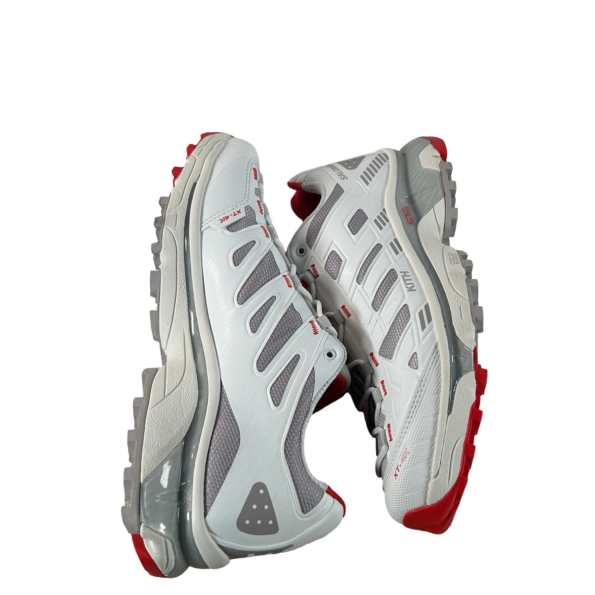 L47771800 Salomon XT-4K Kith Kithmas White Red [USED] - 9 M (Used) (No Box)