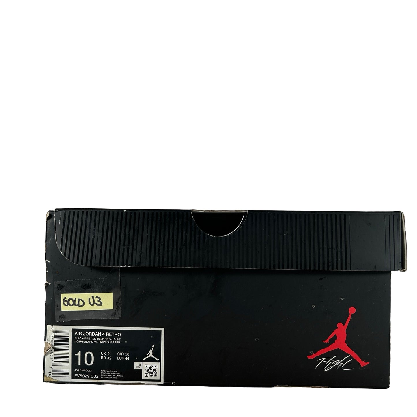 FV5029 003 Jordan 4 Retro Rare Air (Gold Lettering) [USED] - 10 M (Used3)