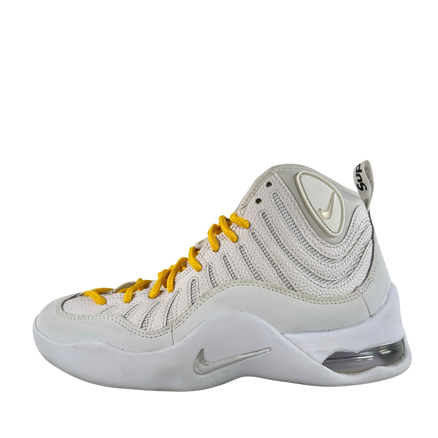DX3292 100 Nike Air Bakin SP Supreme White [USED] - 5 M (Used) (No Box)