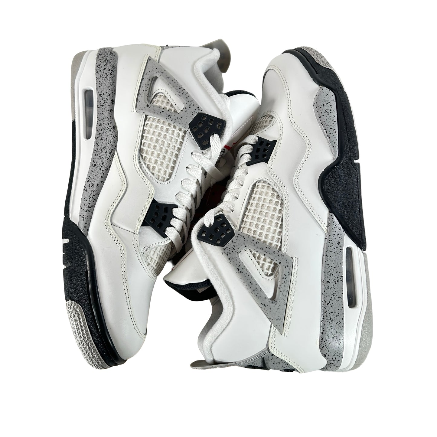 FV5029 100 Jordan 4 Retro White Cement (2025) - 10 M (Yellowing)