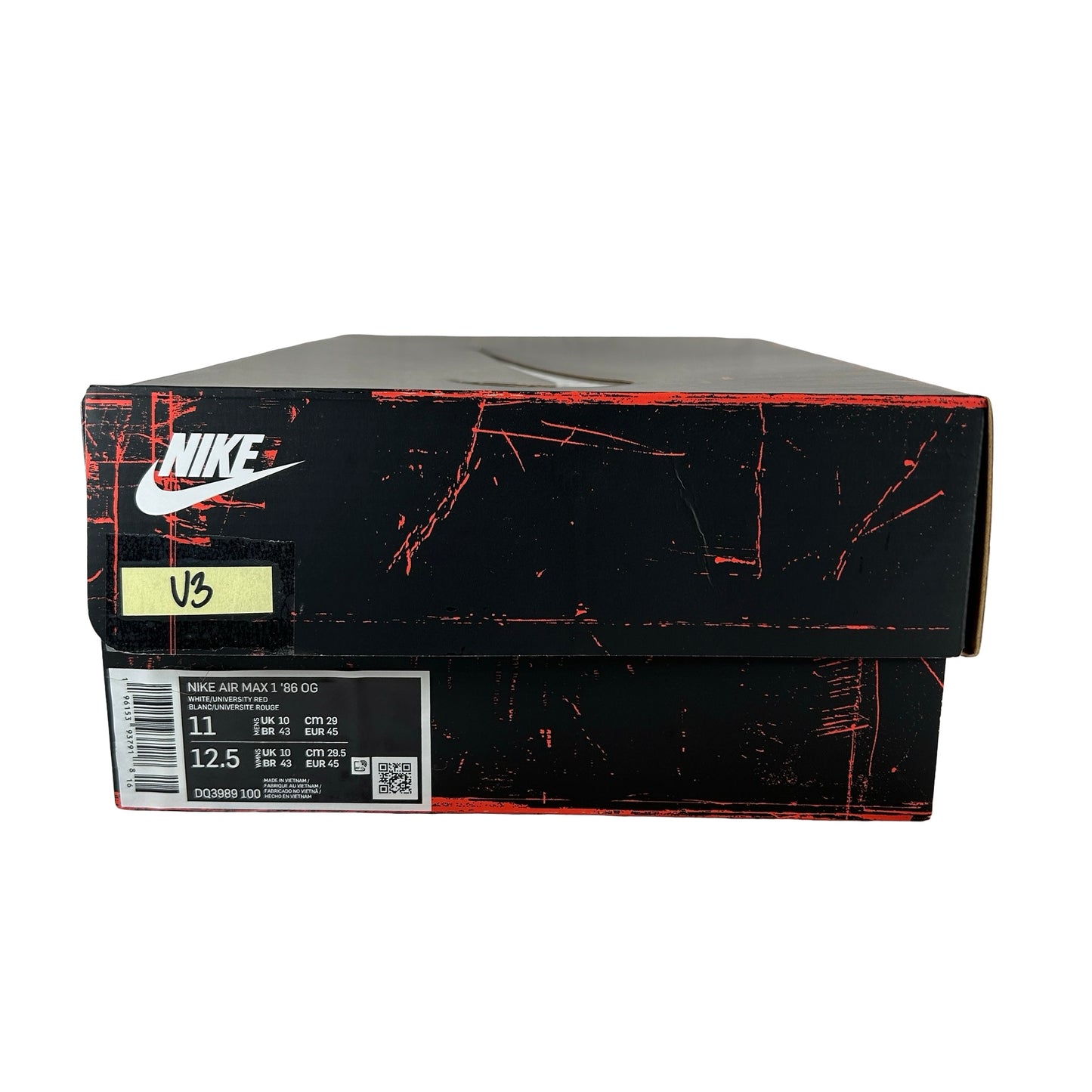 DQ3989 100 Nike Air Max 1 '86 Big Bubble Sport Red [USED] - 11 M (Used3)