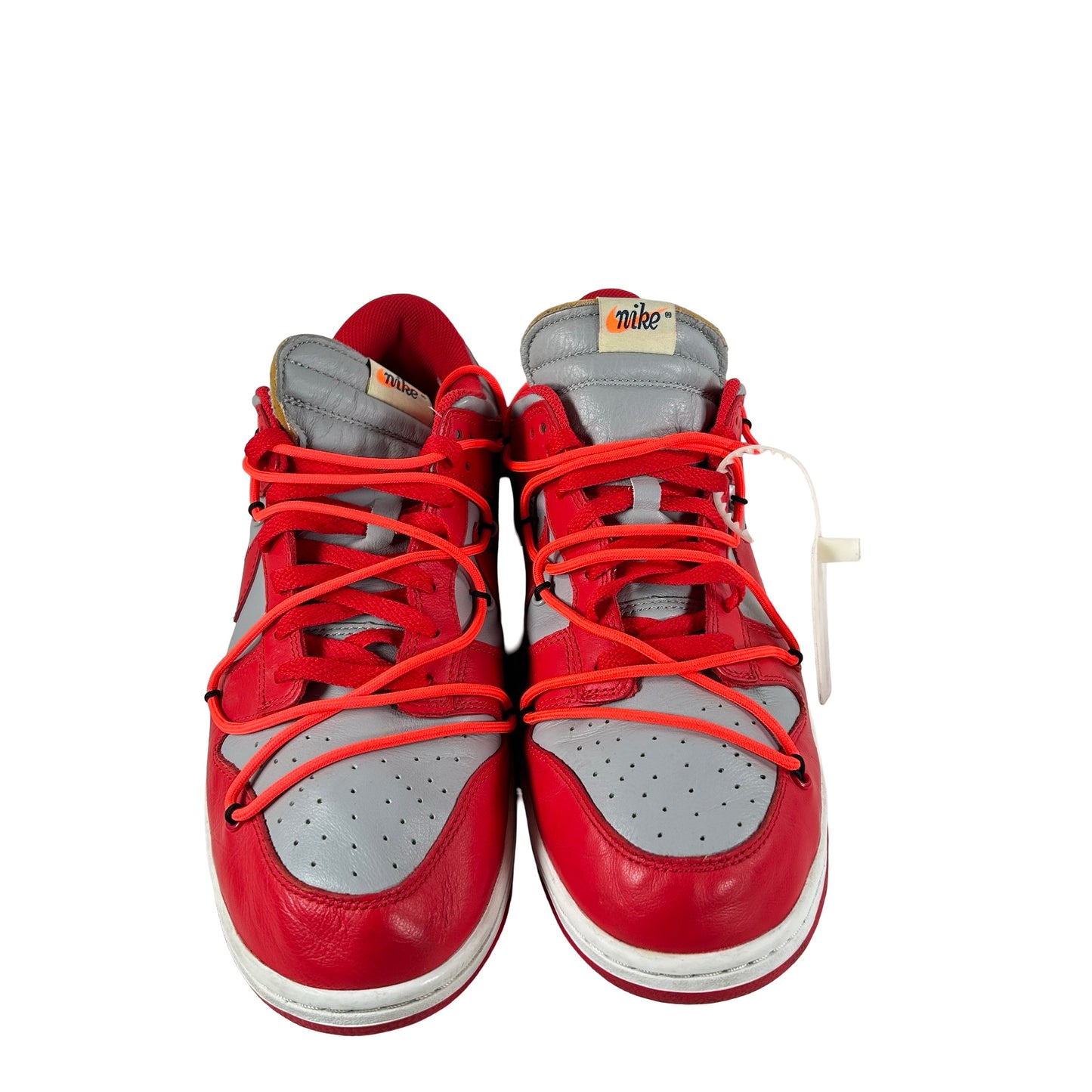 CT0856 600 Dunk Low Off-White Red [USED] - 12 M (Used) (No Box)