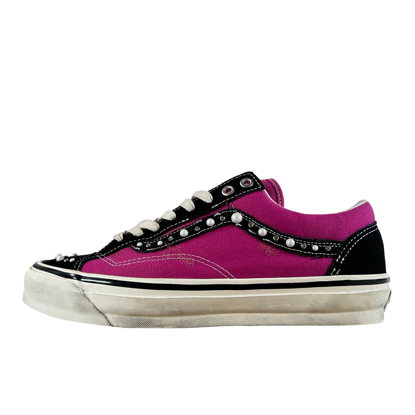 VN000EVHLE Vans OTW Old Skool 36 Pearlized Pack Pink Black [USED] - 8.5 M (Used)