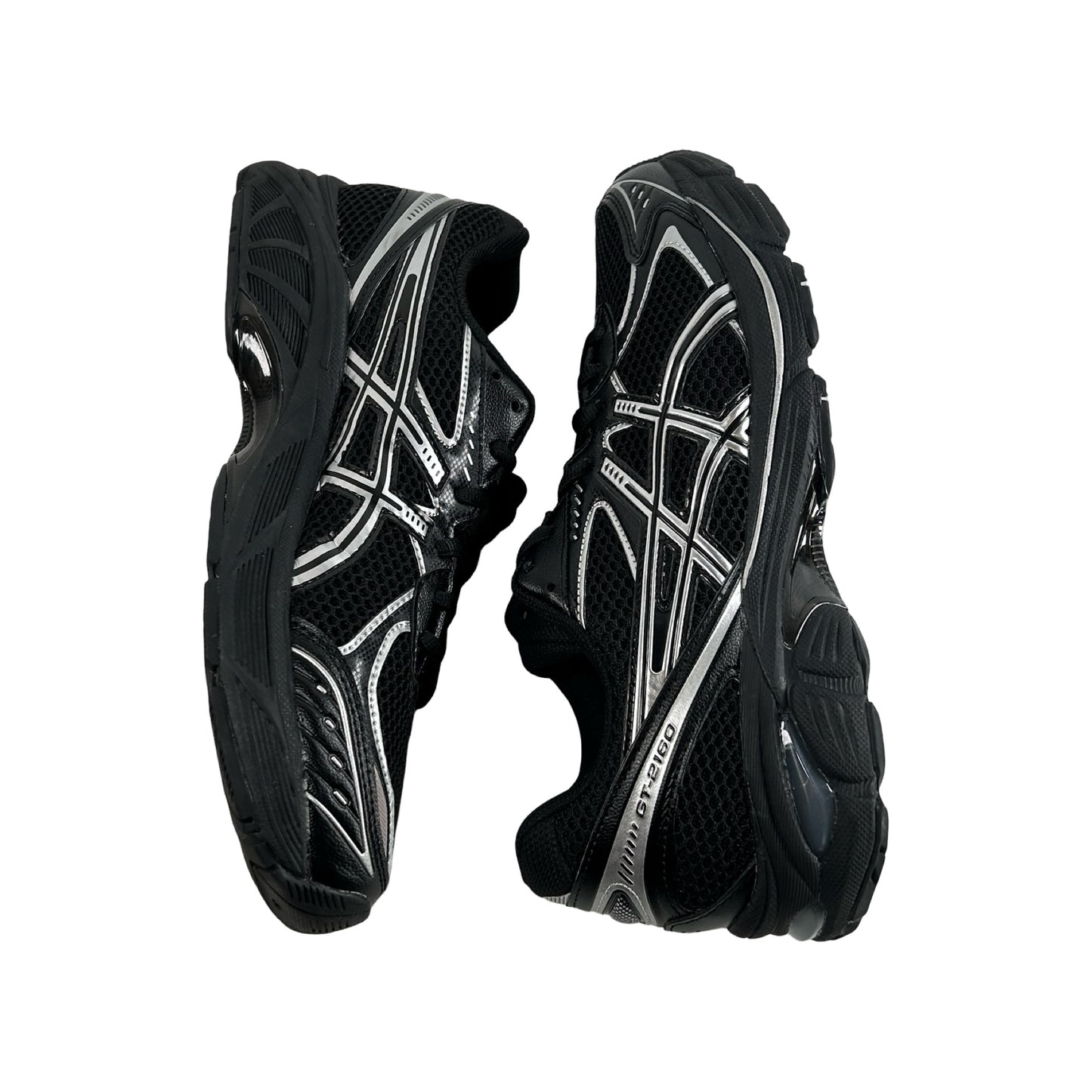 1203A275 001 ASICS GT-2160 Black Pure Silver [USED] - 9 M (Used)