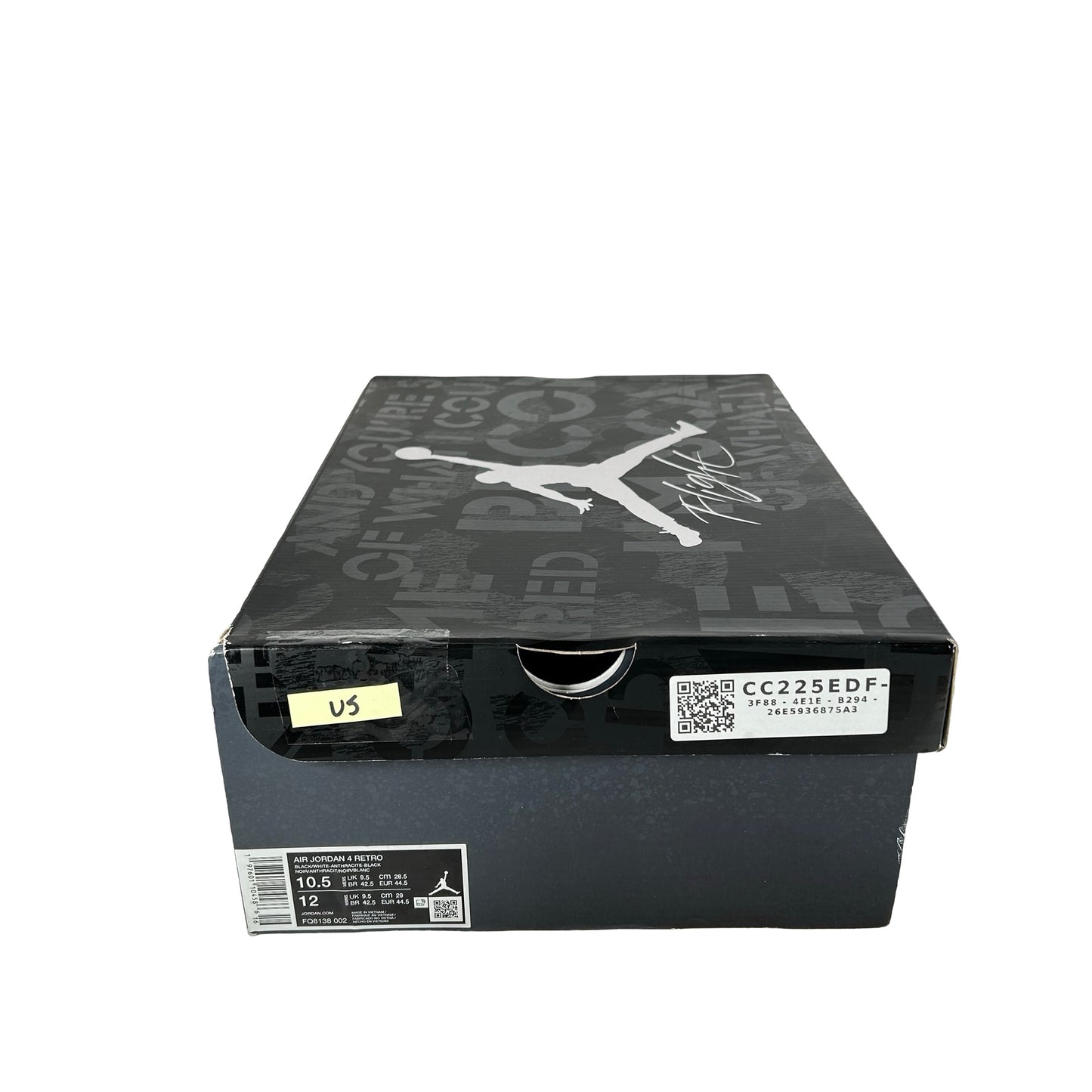 FQ8138 002 Jordan 4 Retro Fear (2024) [USED] - 10.5 M (Used5)