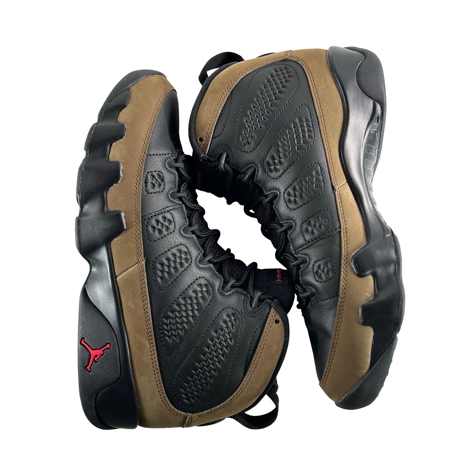 HV4794 030 Air Jordan 9 Retro Olive (2024) [USED] - 9.5 M (Used9)