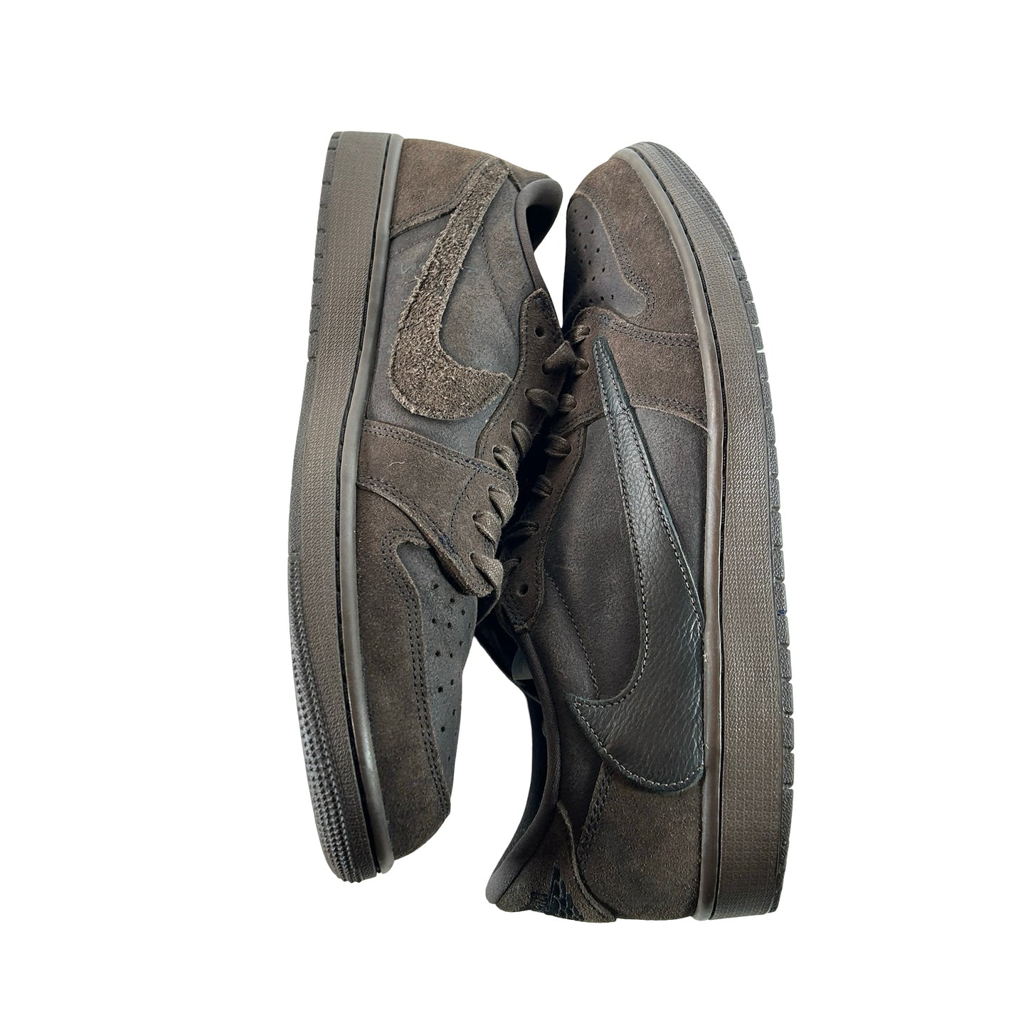 DM7866 202 Jordan 1 Retro Low OG SP Travis Scott Velvet Brown [USED] - 13 M (Used6)