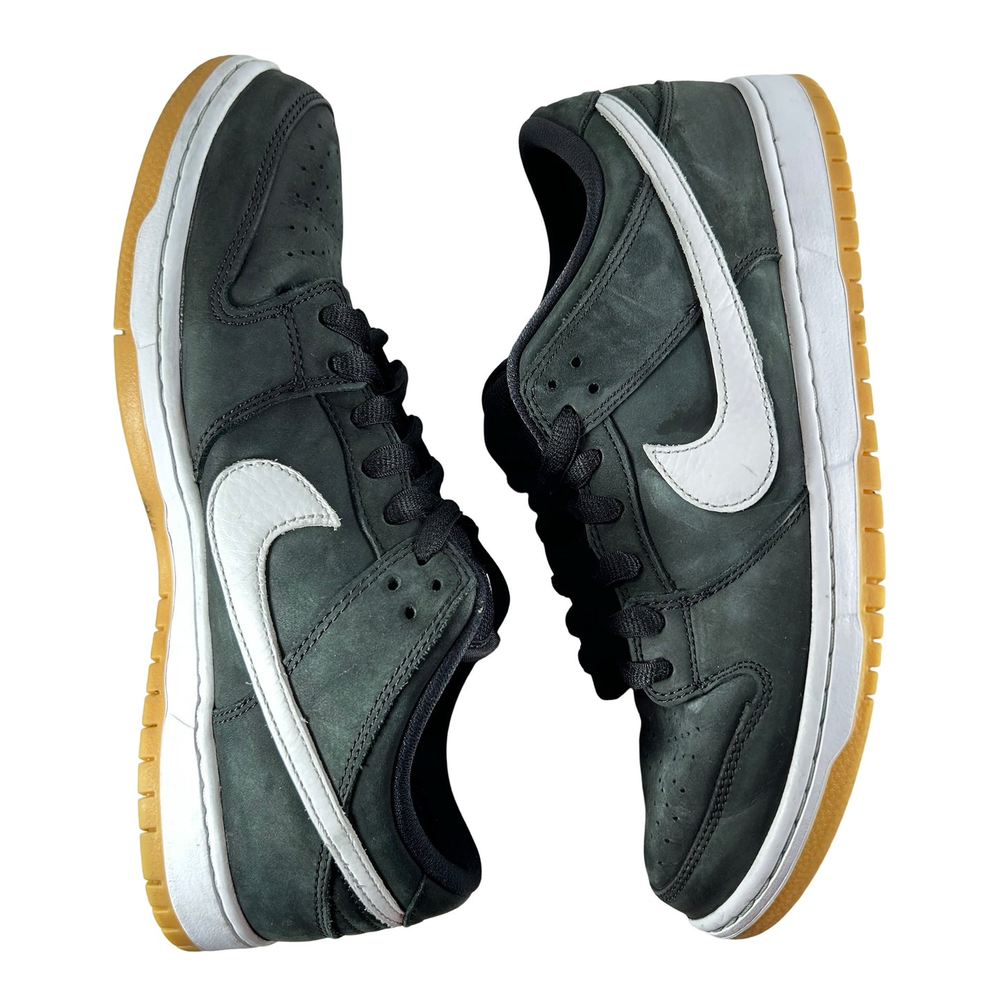 CD2563 006 Nike SB Dunk Low Pro Black Gum [USED] - 10.5 M (Used) (No Box)
