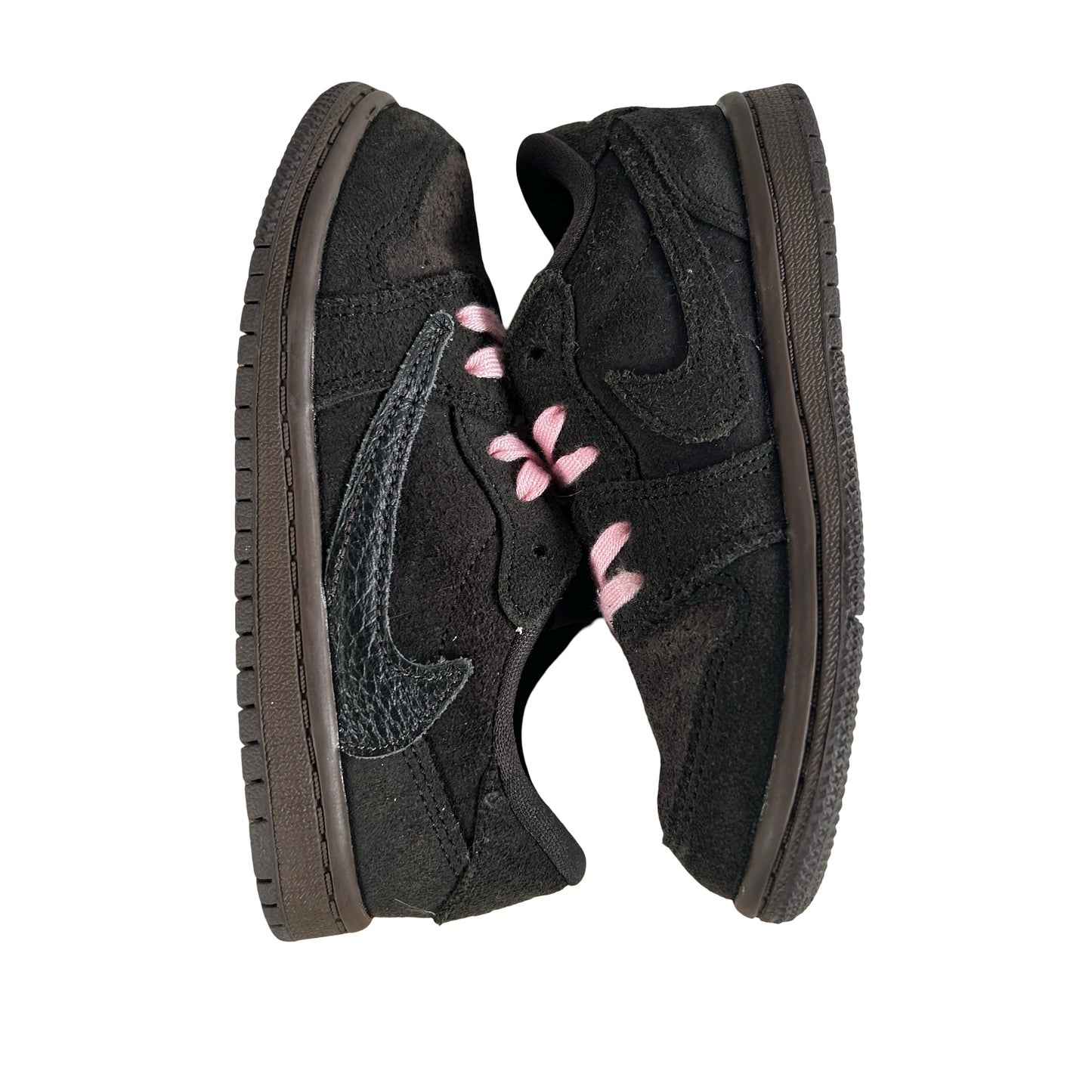 DO5441 202 Jordan 1 Retro Low OG SP Travis Scott Velvet Brown (TD) [USED] - 10 C (Used2)