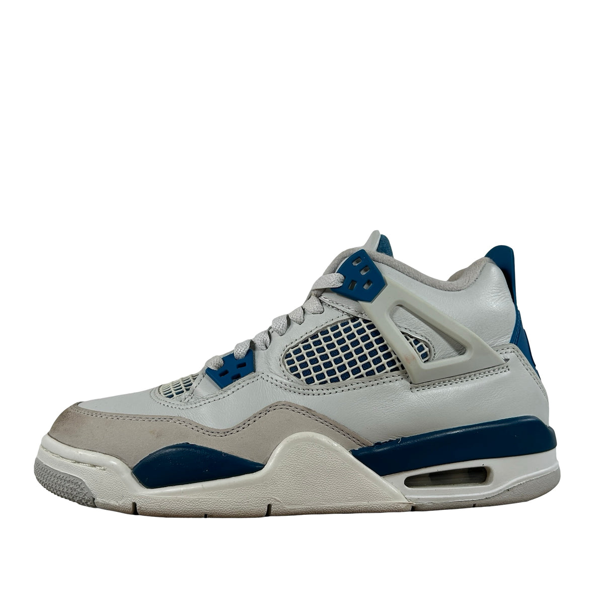 HF4281 141 Jordan 4 Retro Military Blue (2024) (GS) [USED] - 6.5 Y (Used7)