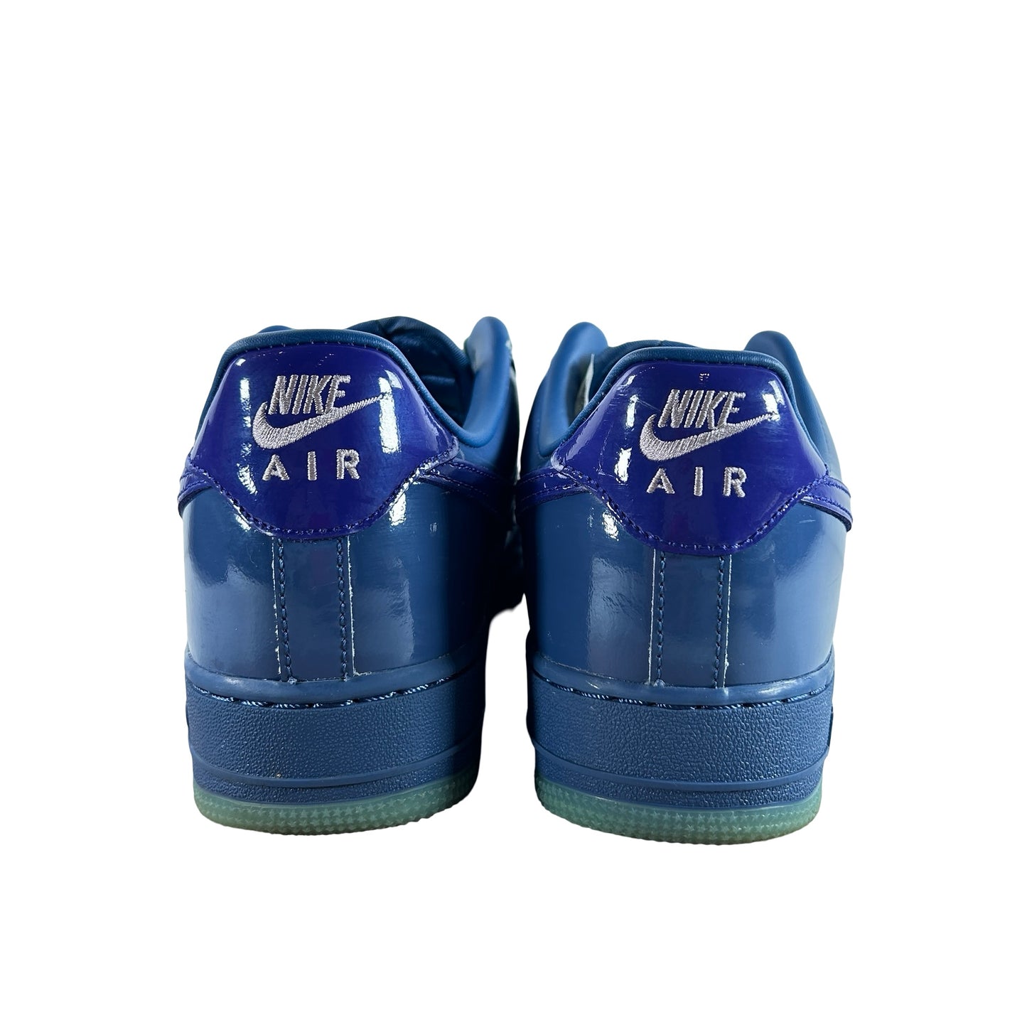 IO4489 400 Nike Air Force 1 Low Patent Leather Mystic Navy Grape Ice [USED] - 8.5 M (Used)