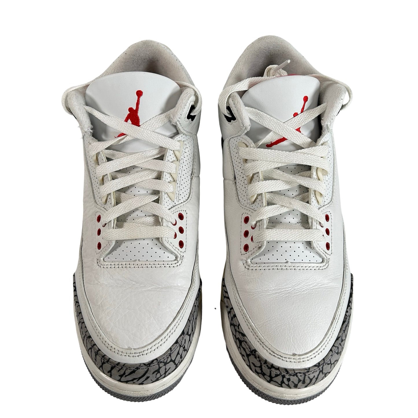 DN3707 100 Jordan 3 Retro White Cement Reimagined [USED] - 8 M (Used) (No Box)