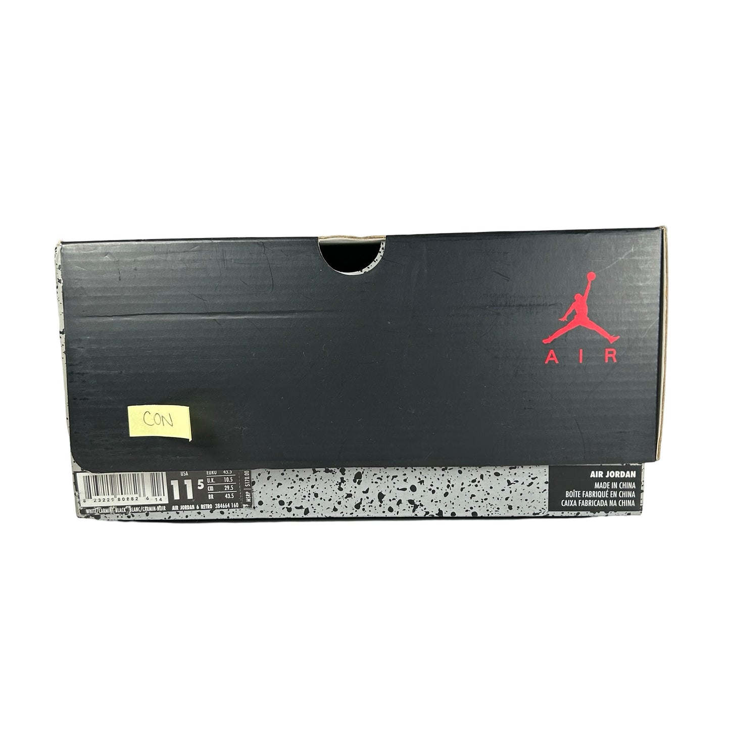 384664 160 Jordan 6 Retro Carmine (2014) [CONDITIONAL] - 11.5 M (Soles Yellowing)