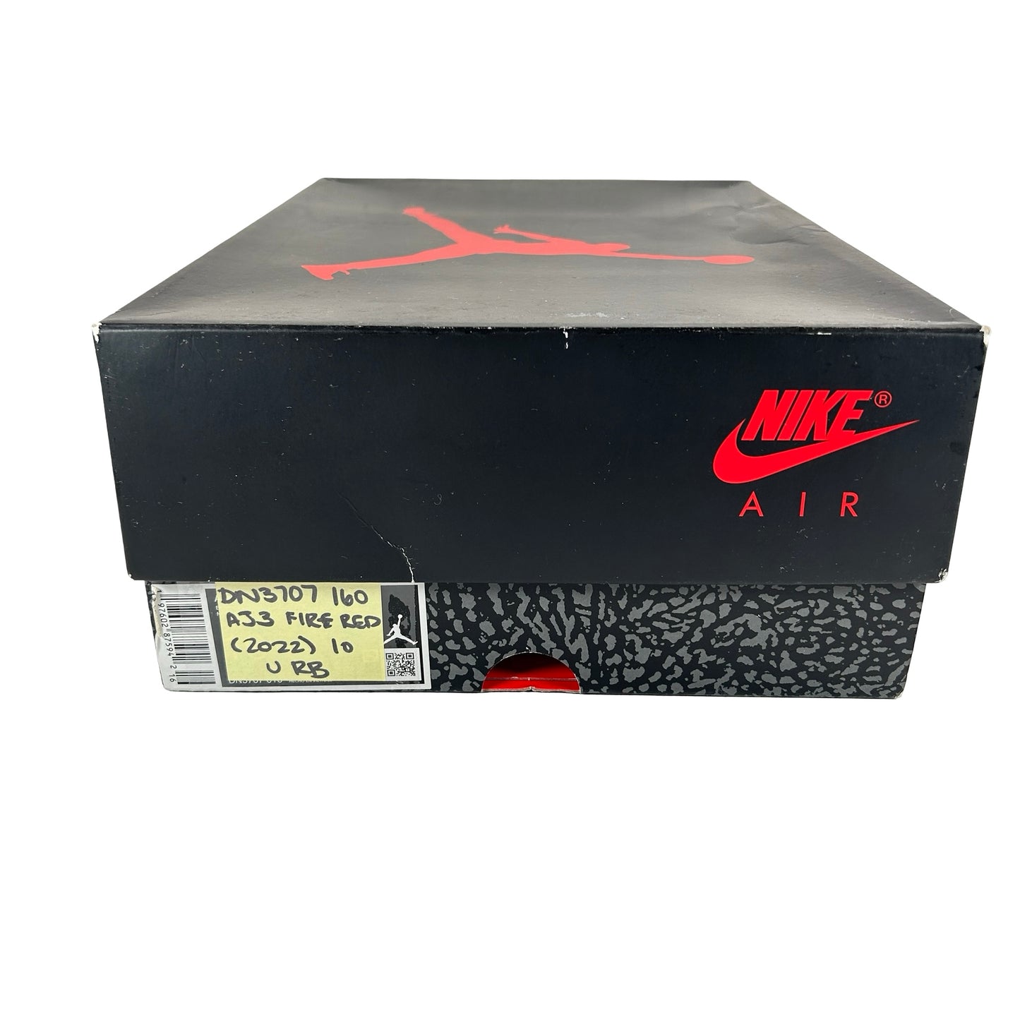 DN3707 160 Jordan 3 Retro Fire Red (2022) [USED] - 10 M (Used) (Replace Box)