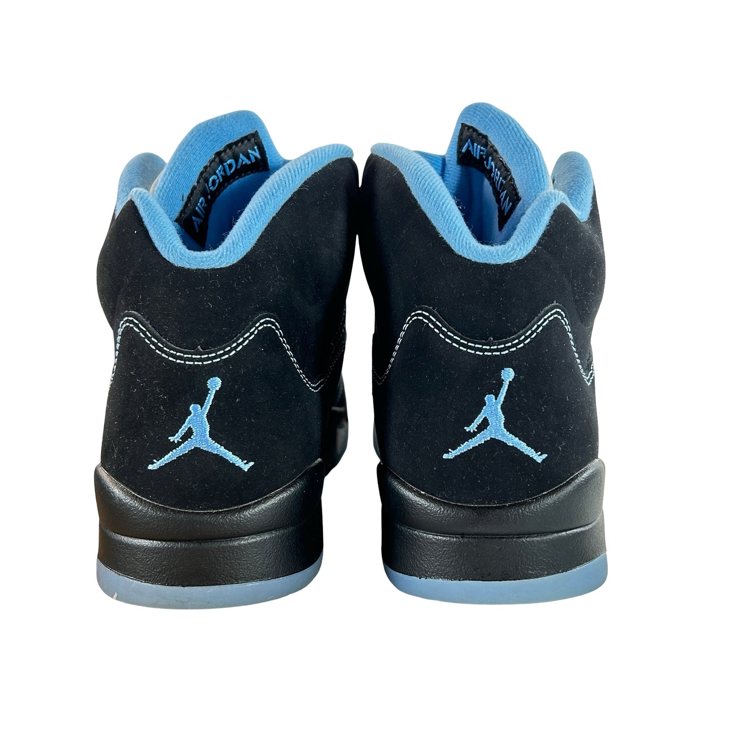 DD0587 008 Jordan 5 Retro Black University Blue (2026) [USED] 9 M (Used)