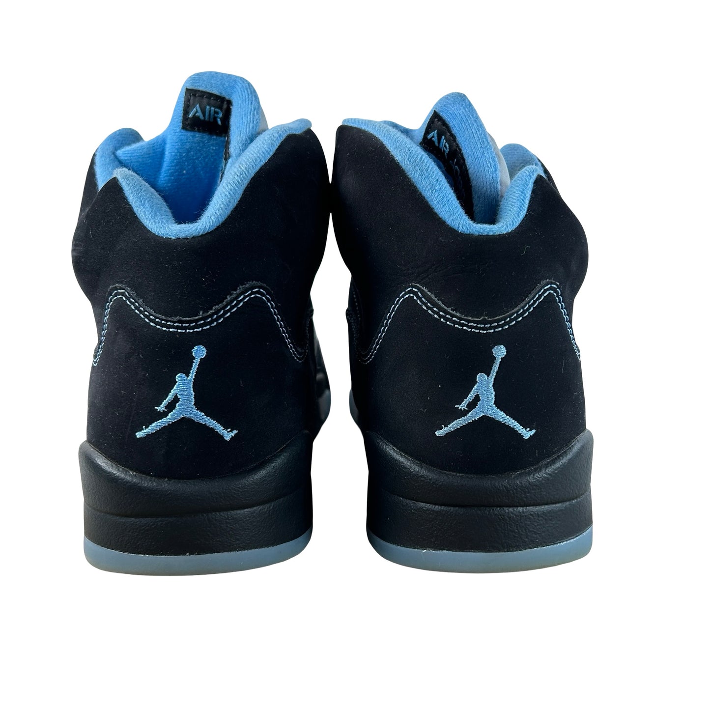 DD0587 008 Air Jordan 5 Retro Black University Blue (2026) [USED] - 9.5 M (Used) (No Box)