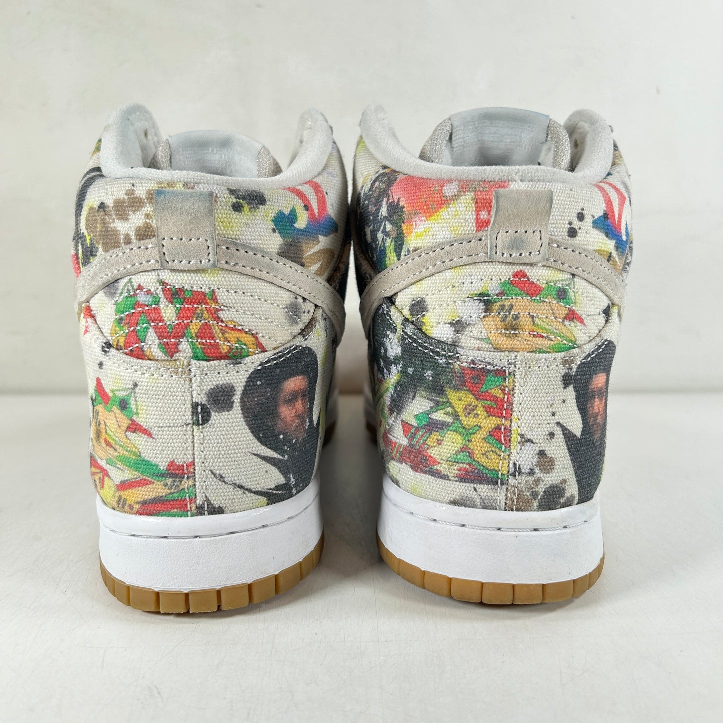 FD8779 100 Nike SB Dunk High Supreme Rammellzee [USED] - 10 M (Used)