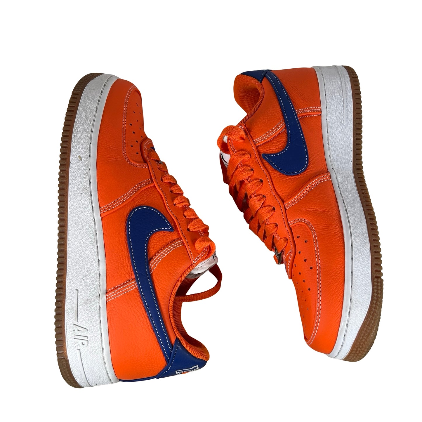 IV2705 819 Nike Air Force 1 Low Retro Premium NYC Knicks [USED] - 9.5 M (Used) (No Box)
