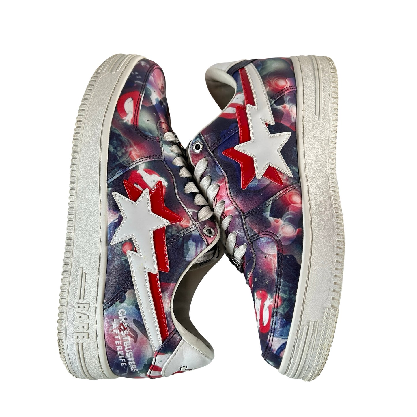 2H23191944 BAPE Ghostbusters x Bapesta Baby Milo [USED] - 8 M (Used)