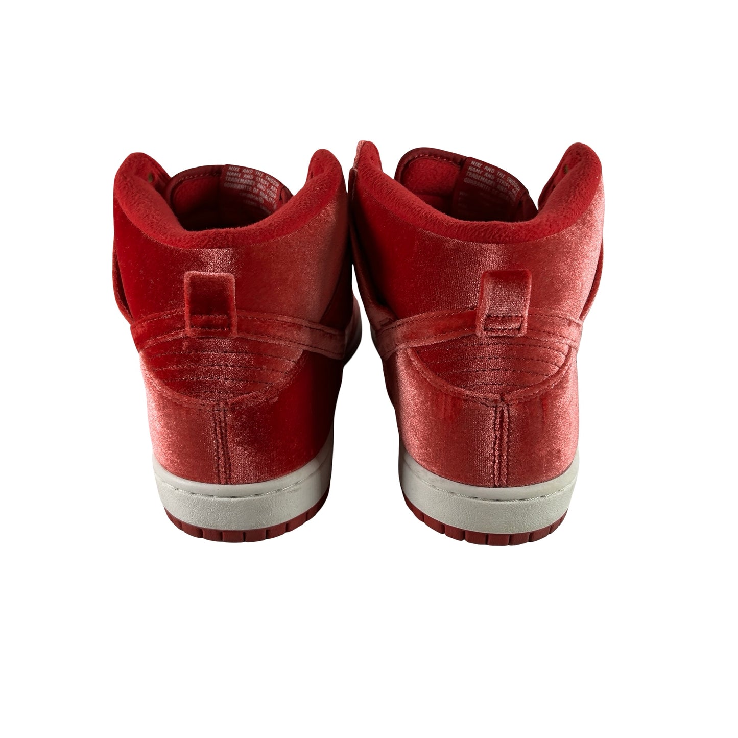 313171 661 Nike SB Dunk High Red Velvet [USED] - 9.5 M (Used) (Replace Box)