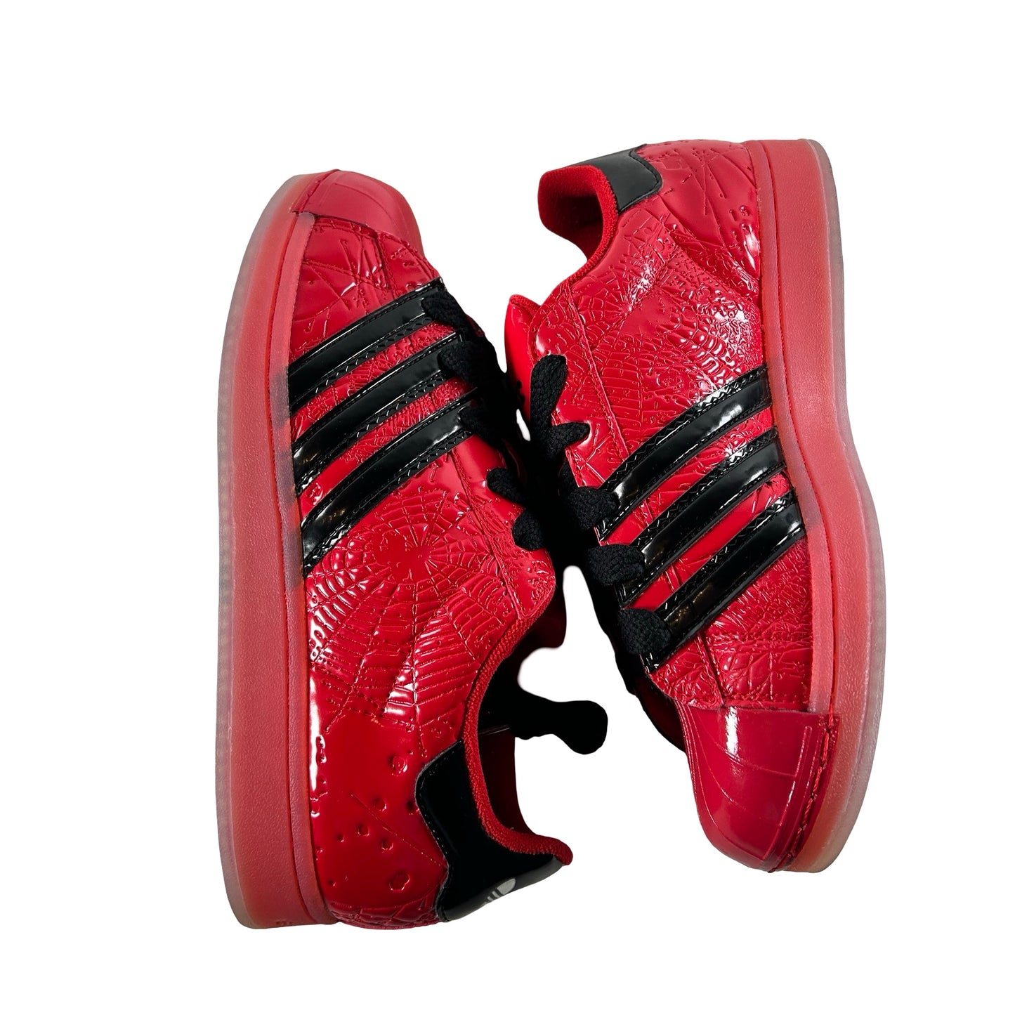 KJ7005 adidas Superstar Sp5der Red Black [USED] - 9 M (Used)