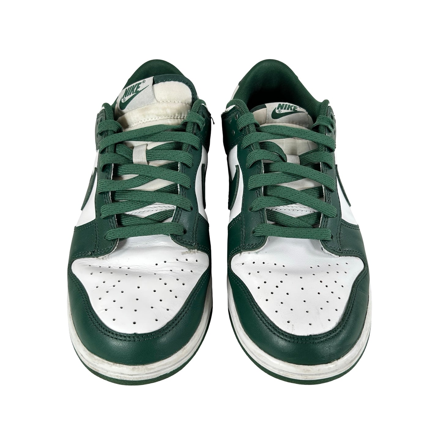 DD1391 101 Nike Dunk Low Michigan State [USED] - 8.5 M (Used) (No Box)