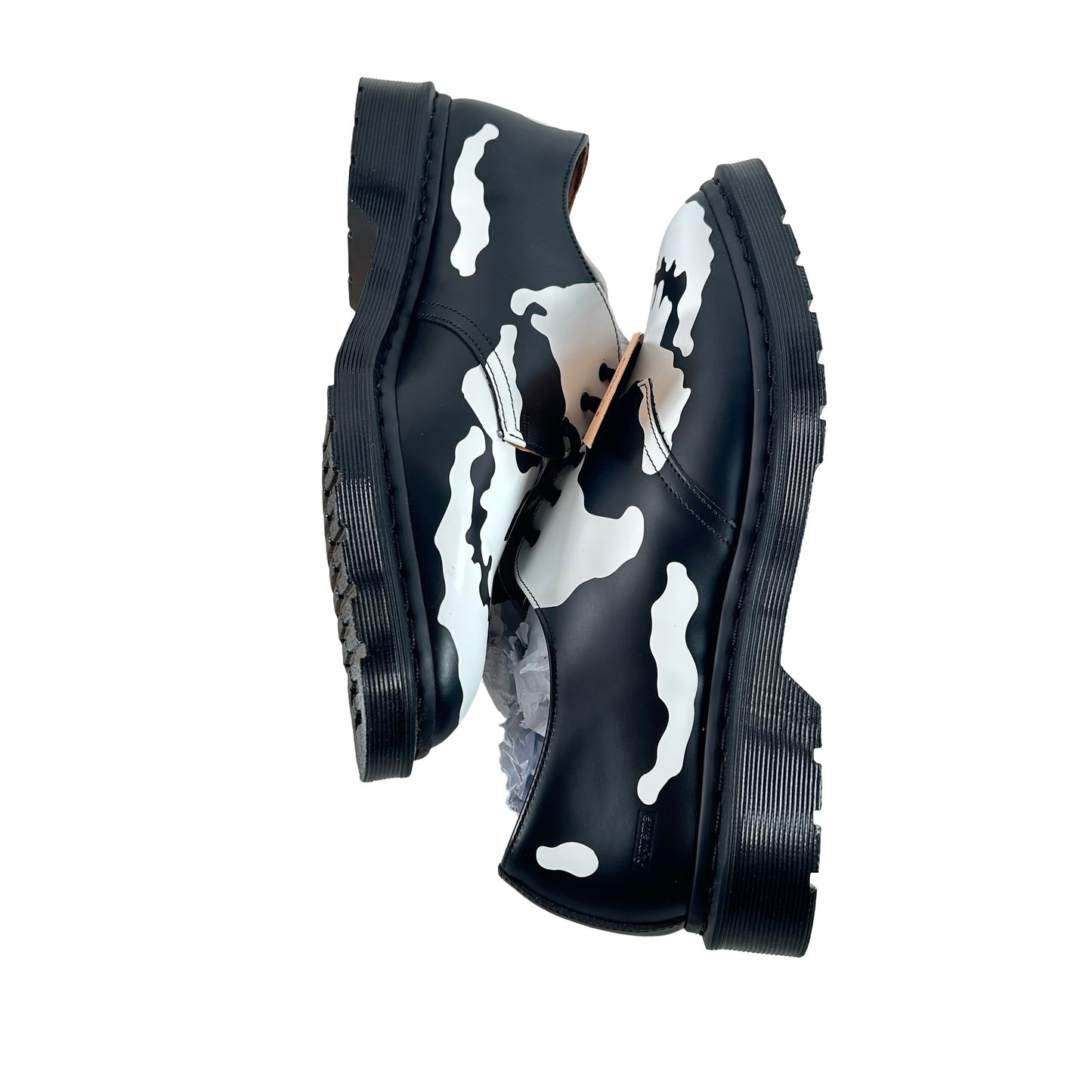42936001 Dr. Martens 1461 3-Eye Shoe Supreme Skull Black White