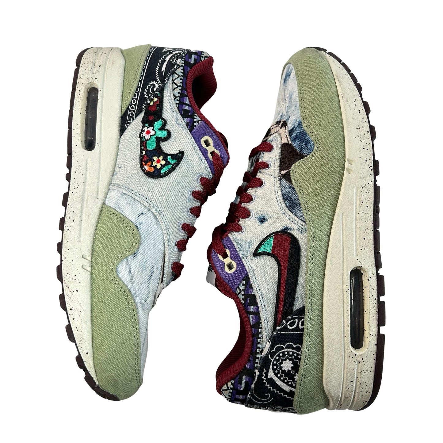 DN1803 300 Nike Air Max 1 Concepts Denim Oliva Lona