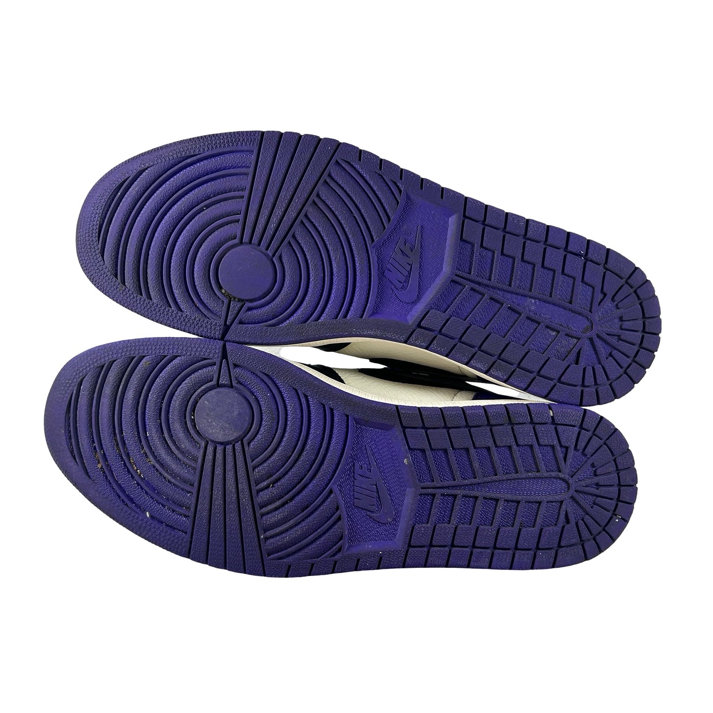 555088 501 Jordan 1 Court Purple [USED] - 12 M (Used) (No Insoles)