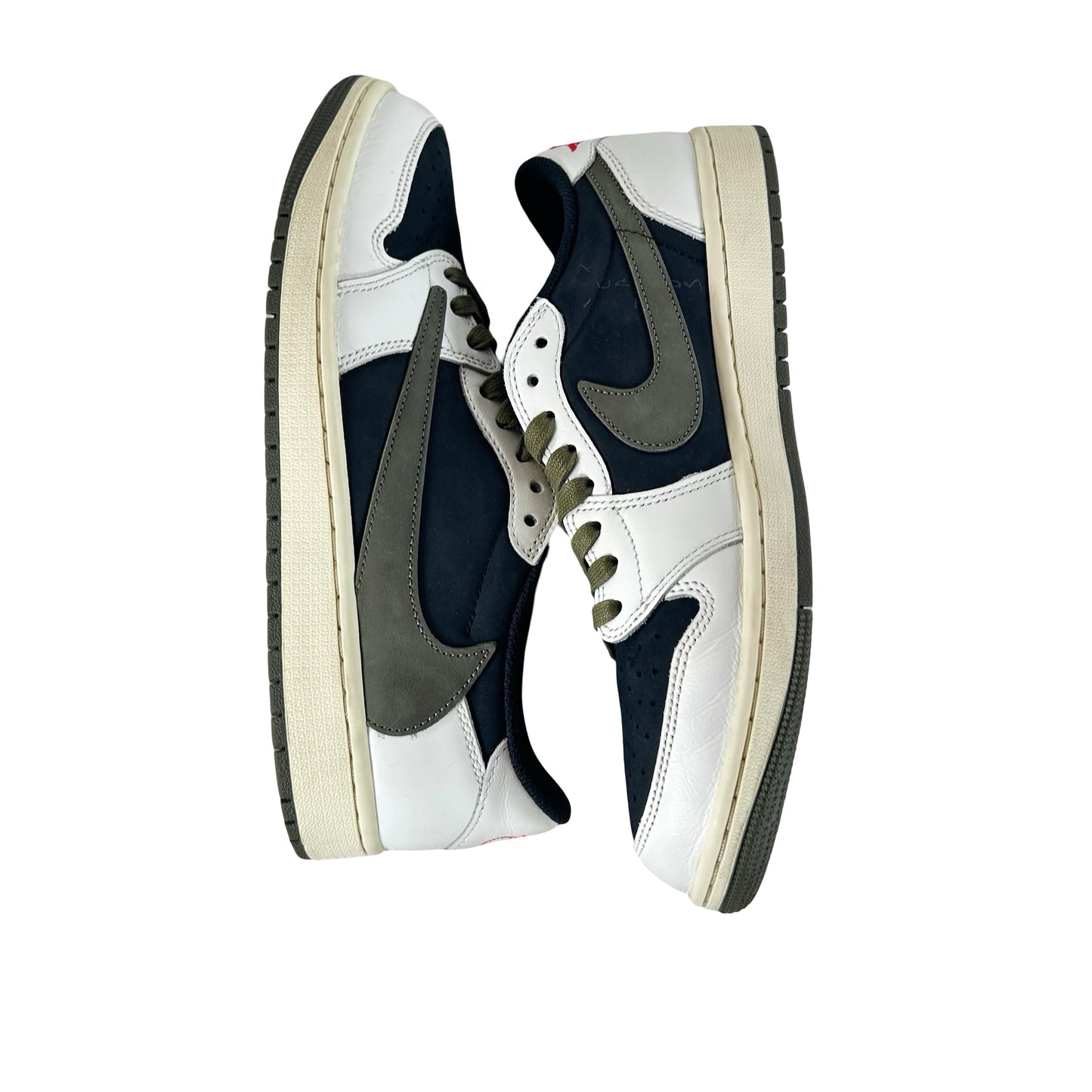 DZ4137 106 Jordan 1 Retro Low OG SP Travis Scott Olive (W) [USED] - 11 W (Used5)