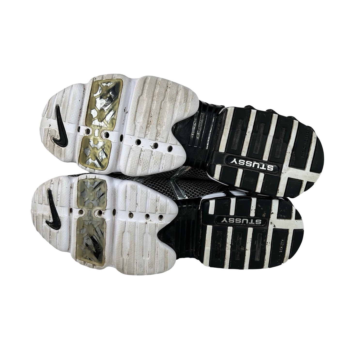 CU1854 001 Nike Air Zoom Spiridon Cage 2 Stussy Pure Platinum [USED] - 8 M (Used)