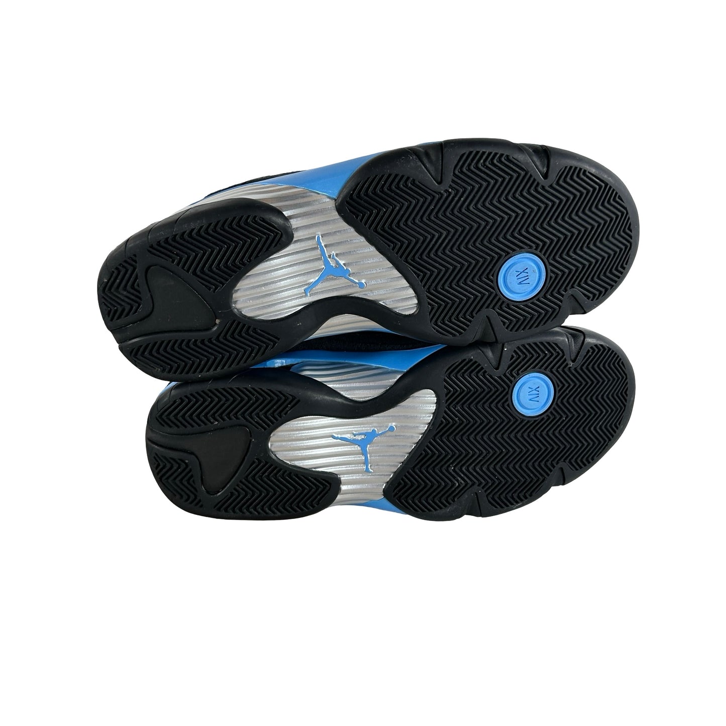 487471 007 Jordan 14 Retro Black University Blue (2026) [USED] - 12 M (Used4)