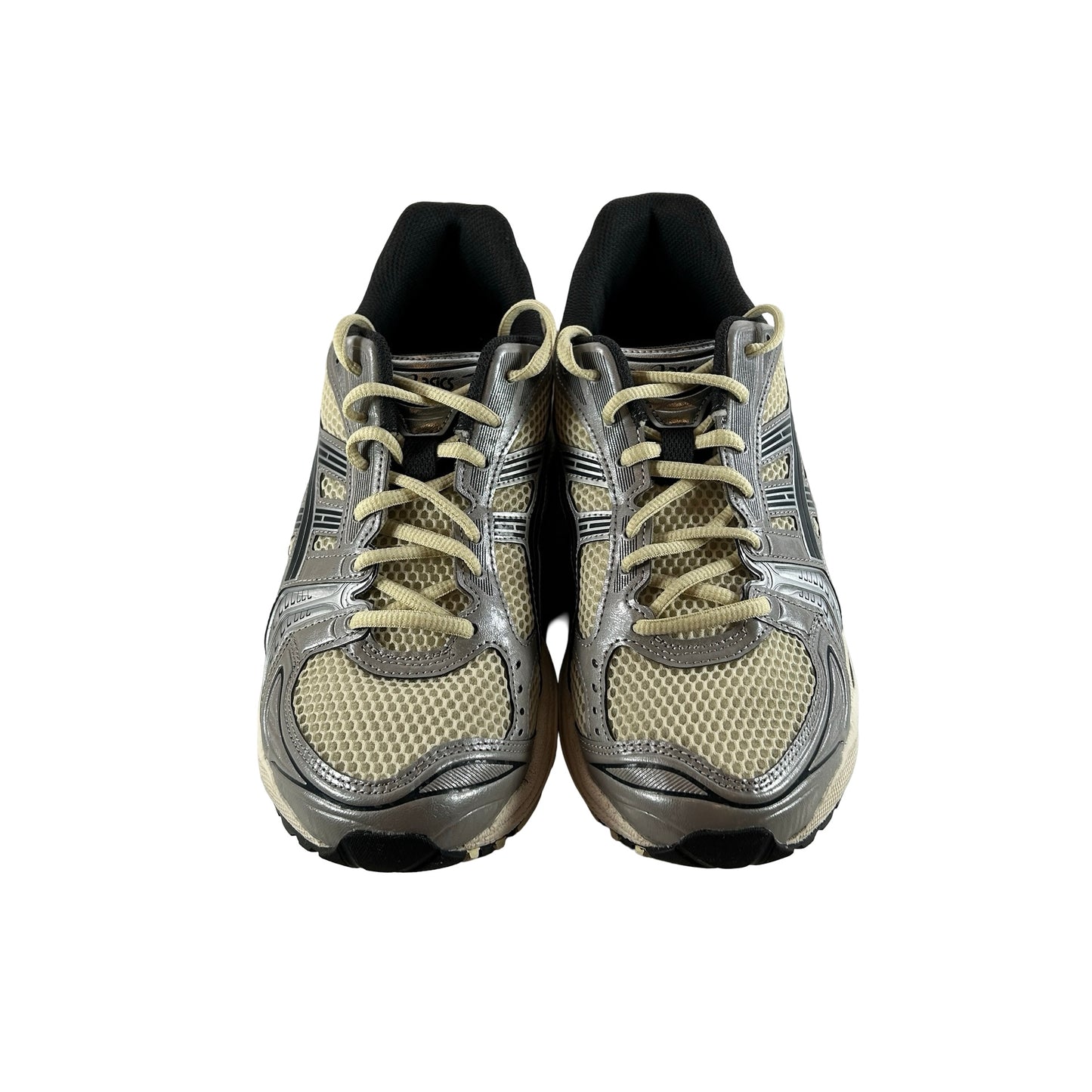 1203A537 250 ASICS Gel-Kayano 14 Oyster White Steeple Grey [USED] - 8.5 M (Used)