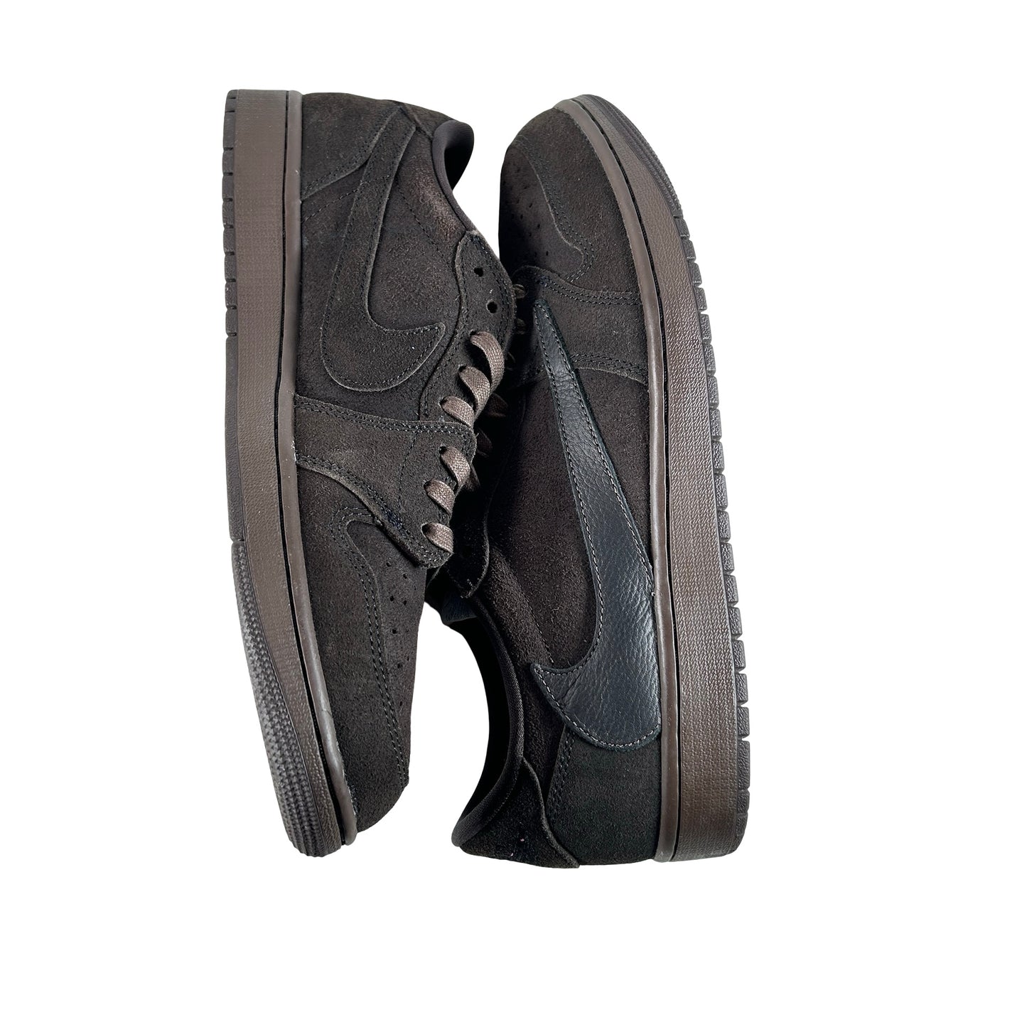 DM7866 202 Jordan 1 Retro Low OG SP Travis Scott Velvet Brown [USED] - 12 M (Used3)