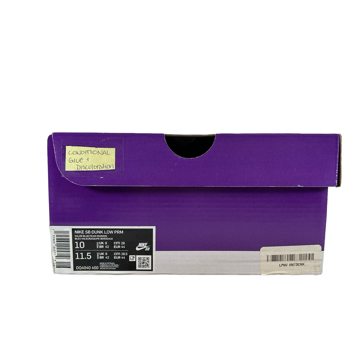 DQ4040 400 Nike SB Dunk Low Philadelphia Phillies [CONDITIONAL] - 10 M (Glue Marks) (Slight Discoloration)