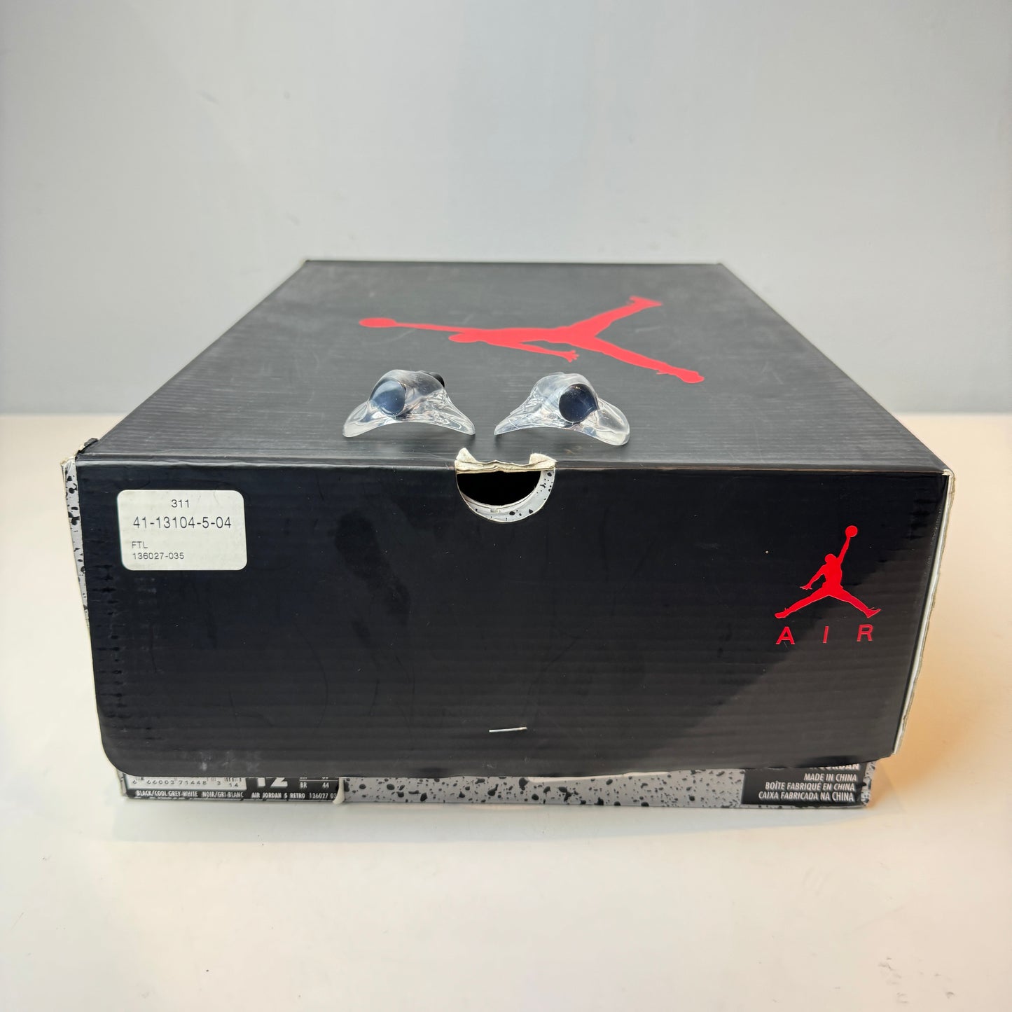 136027 035 Jordan 5 Retro Oreo (2013) [USED] - 12 M (Used)