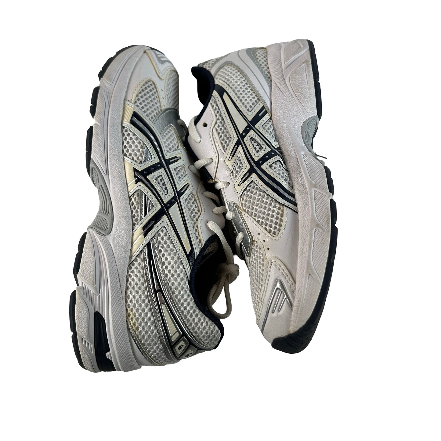 1204A163 101 ASICS Gel-1130 White Midnight (GS) [USED] - 6.5 Y (Used) (No Box)