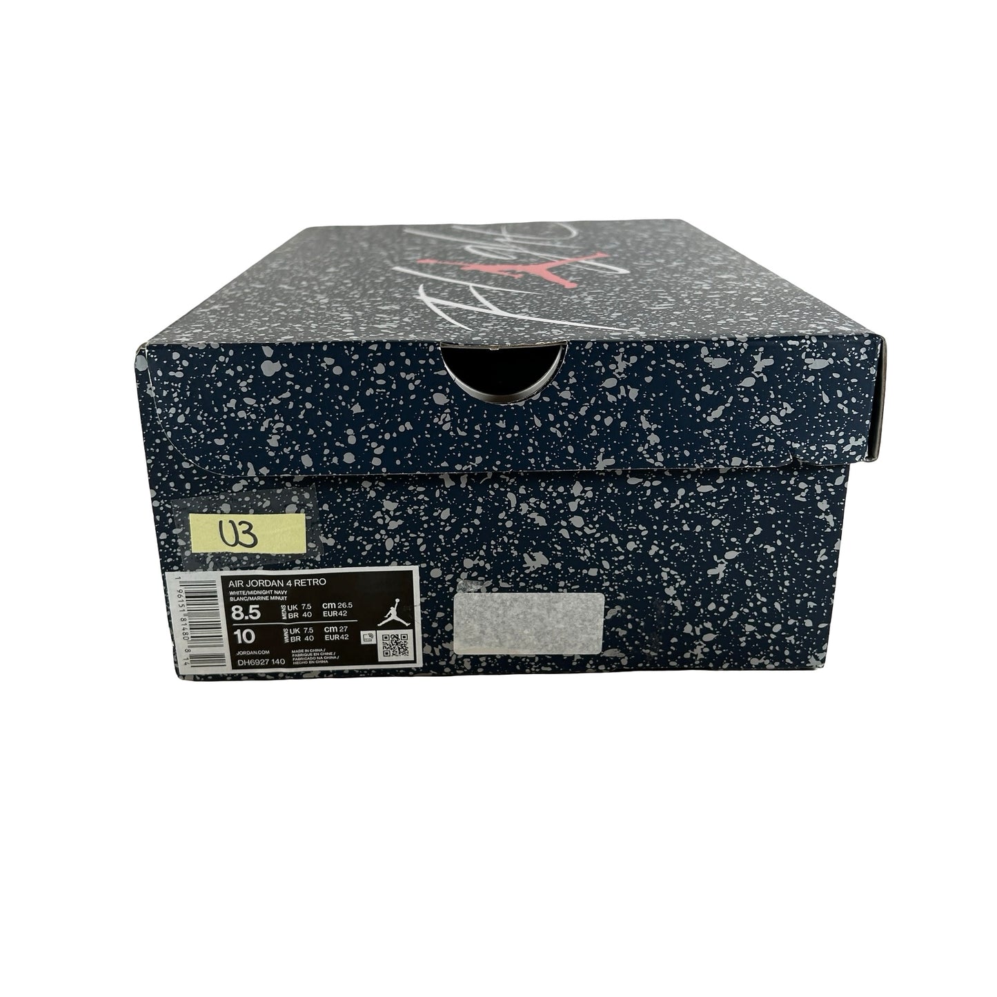 DH6927 140 Jordan 4 Retro Midnight Navy [USED] - 8.5 M (Used3)