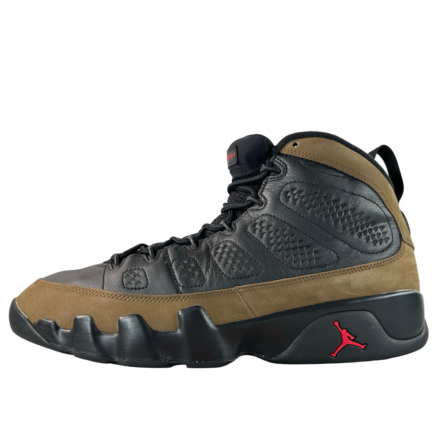 HV4794 030 Air Jordan 9 Retro Olive (2024) [USED] - 12 M (Used3) (No Box3)
