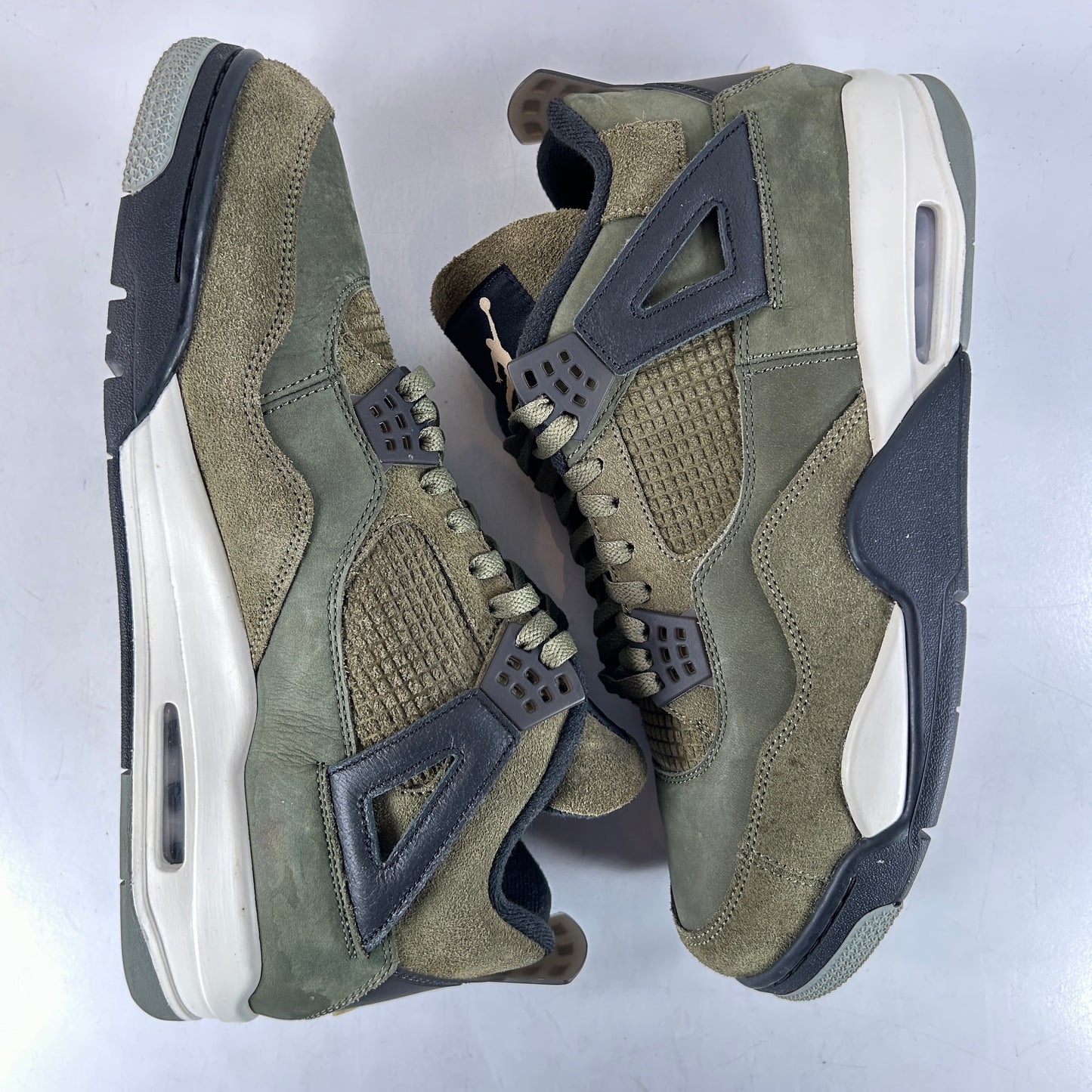 FB9927 200 Air Jordan 4 Craft Medium Olive [USED] - 13 M (Used)