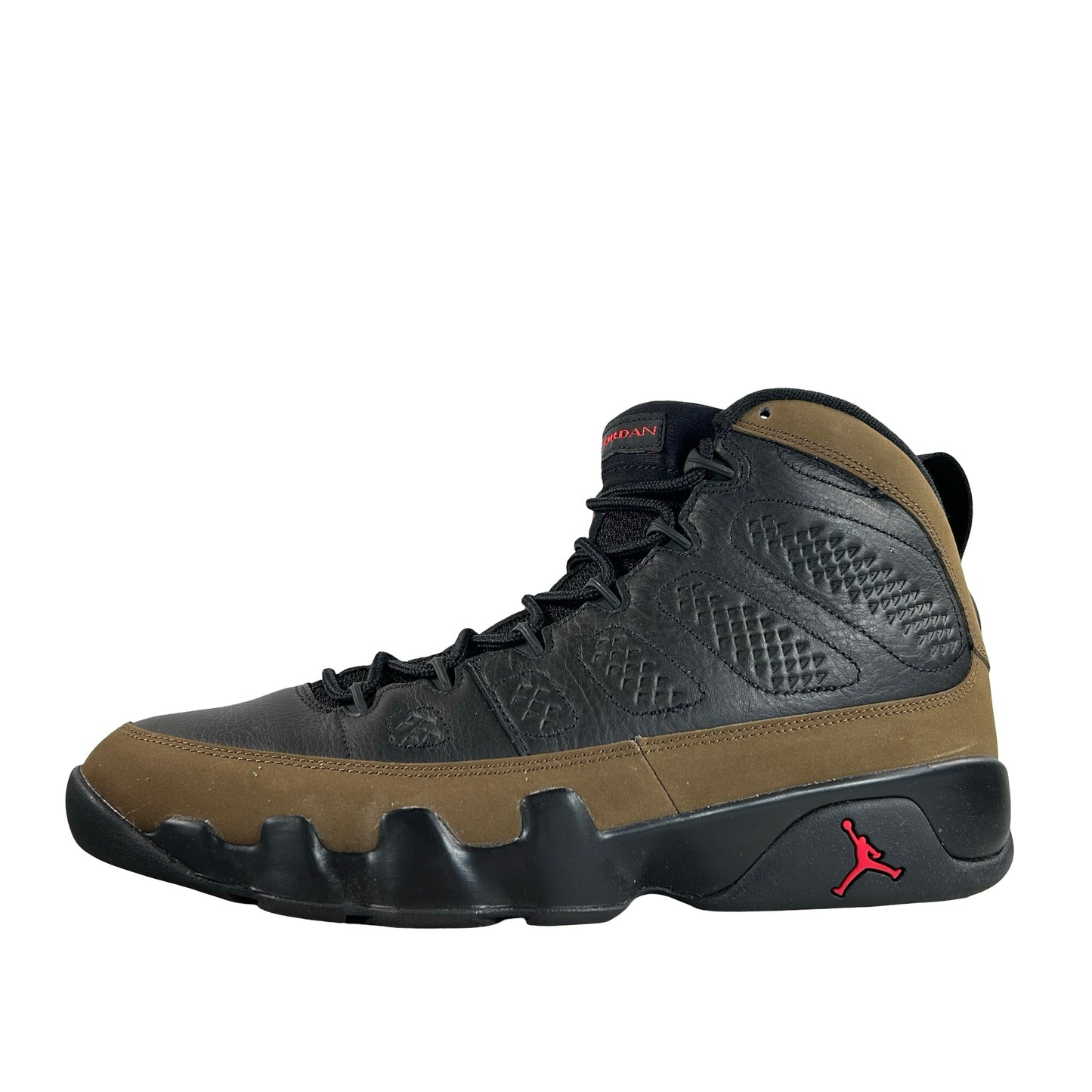 HV4794 030 Air Jordan 9 Retro Olive (2024) [USED] - 11.5 M (Used8)