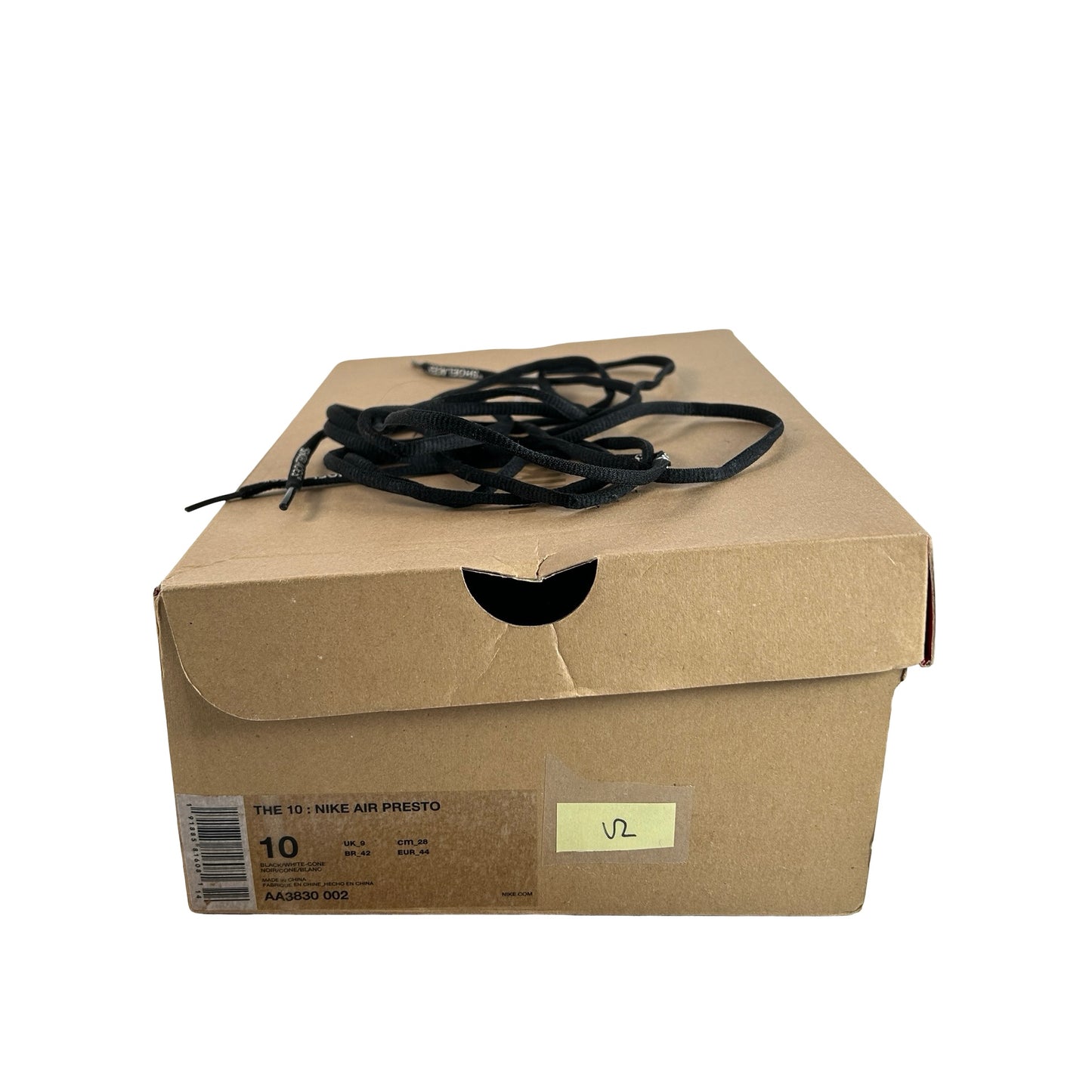 AA3830 002 Nike Air Presto Off-White Black [USED] - 10 M (Used2)
