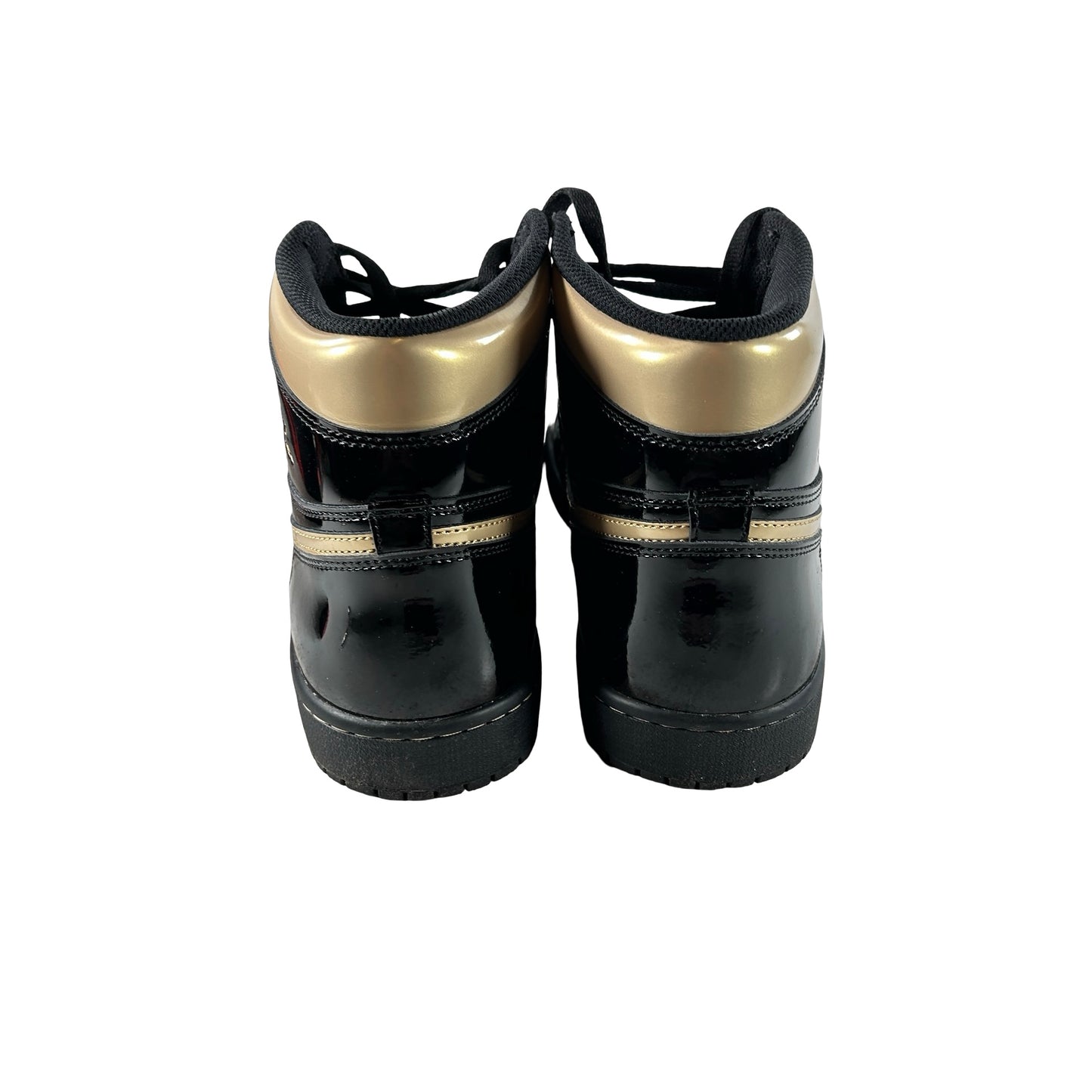 555088 032 Jordan 1 Black/Gold [USED] - 13 M (Used2)