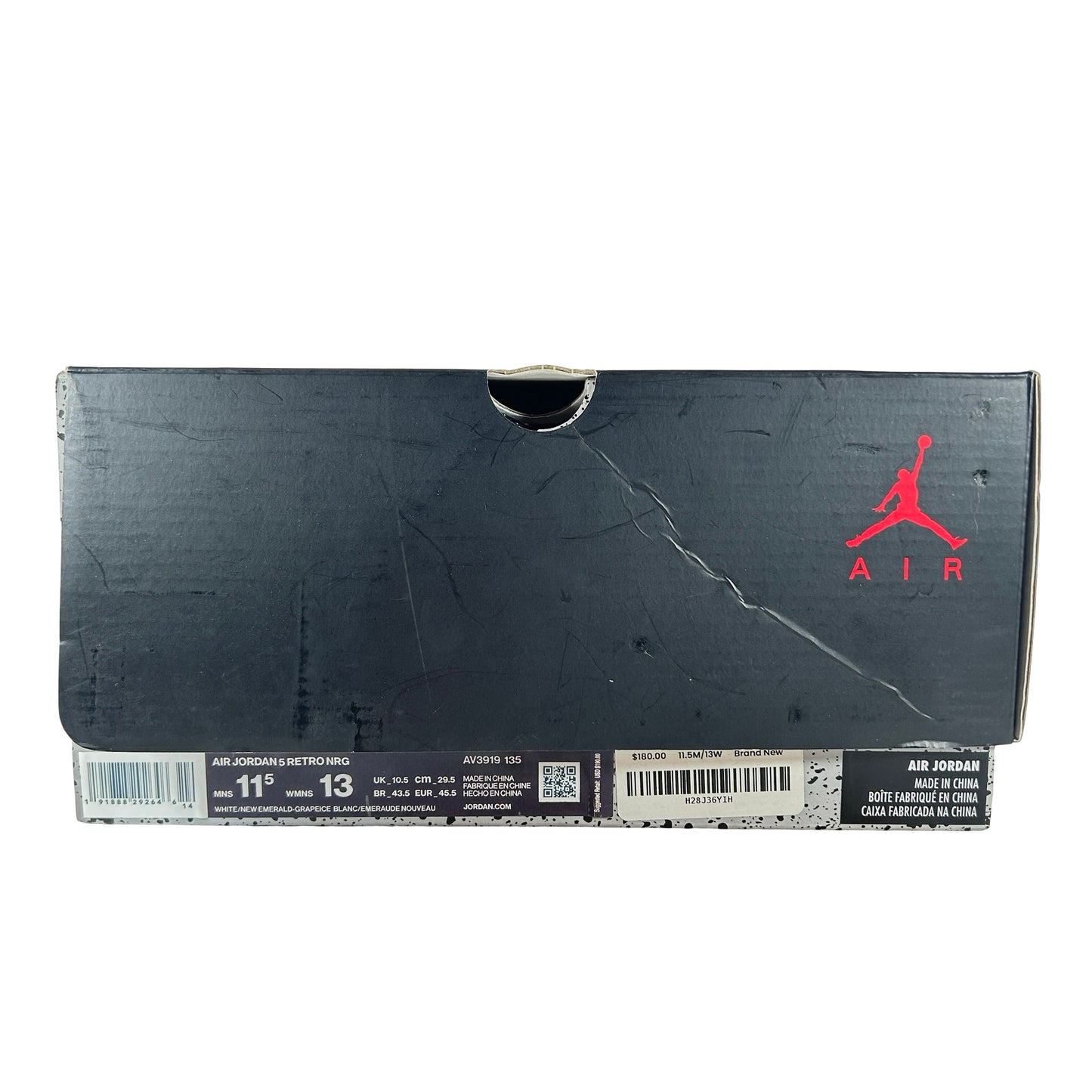 AV3919 135 Jordan 5 Retro Grape Fresh Prince [USED] - 11.5 M (Used)