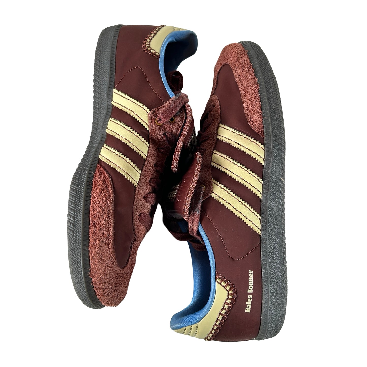 IE0579 adidas Samba Nylon Wales Bonner Fox Brown [USED] - 10 M (Used)