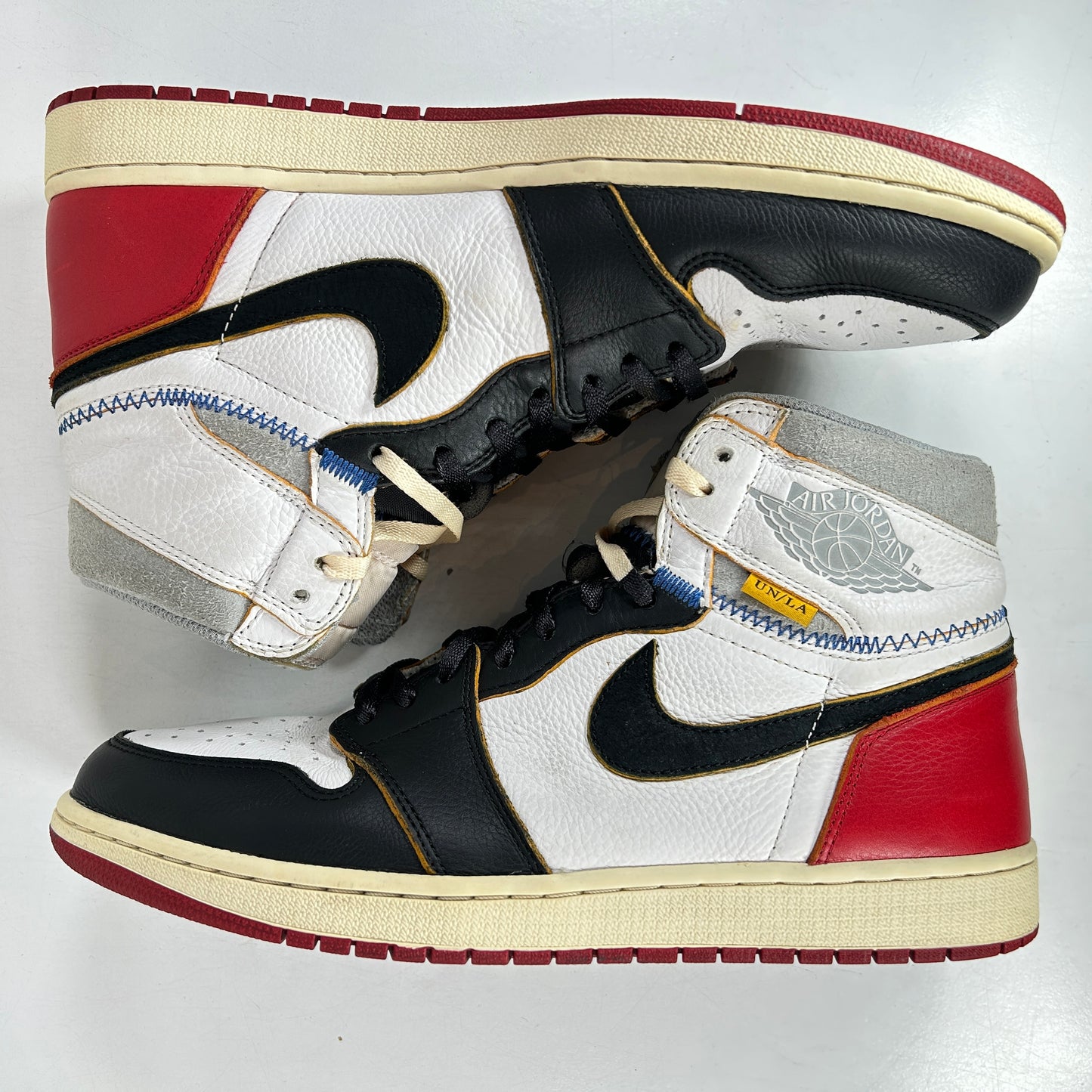 BV1300 106 Jordan 1 Union Black Toe [USED] - 12 M (Used)