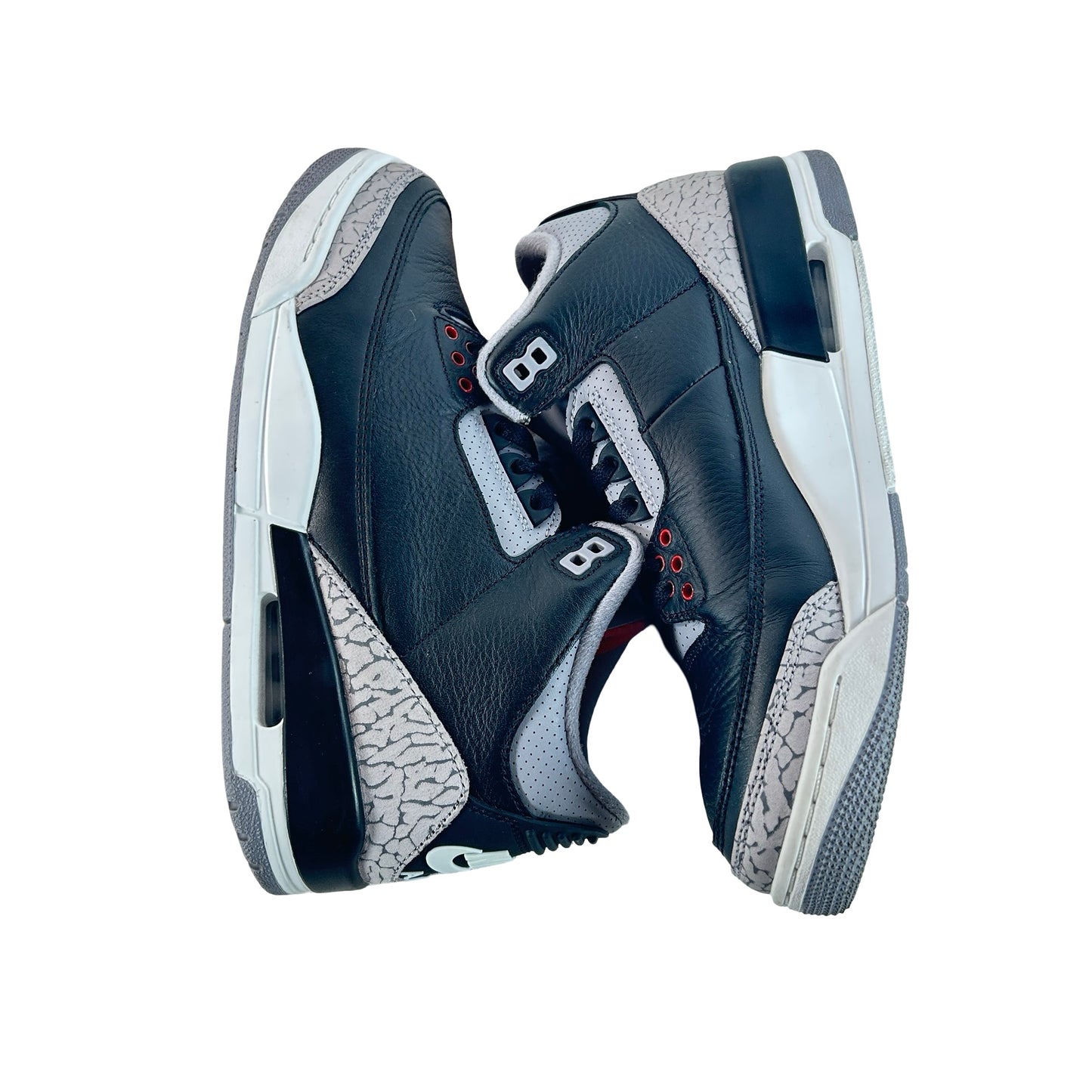 DN3707 010 Jordan 3 Retro Black Cement Reimagined (2024) [USED] - 8.5 M (Used24)
