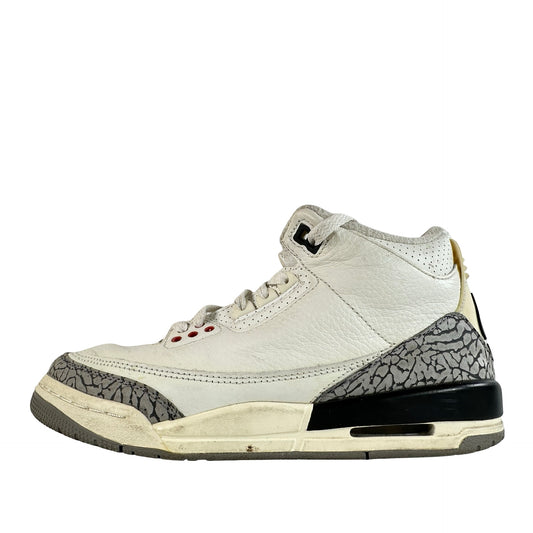 DM0967 100 Jordan 3 Retro White Cement Reimagined (GS) [USED] - 5.5 Y (Used2) (No Box2)